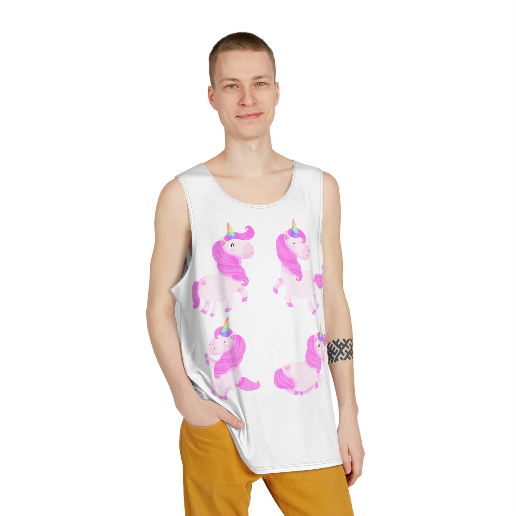 Unicorn V210 Mens Tank Aop - Image 3