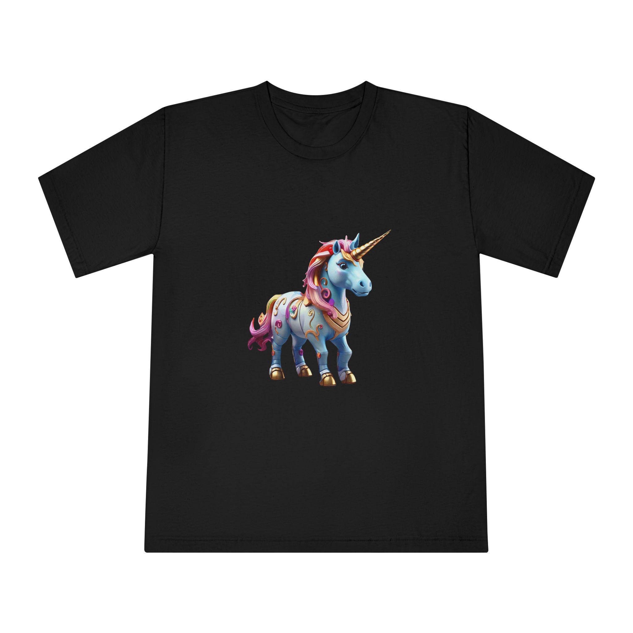 Unicorns 279 Unisex Classic Crewneck T Shirt - Image 5