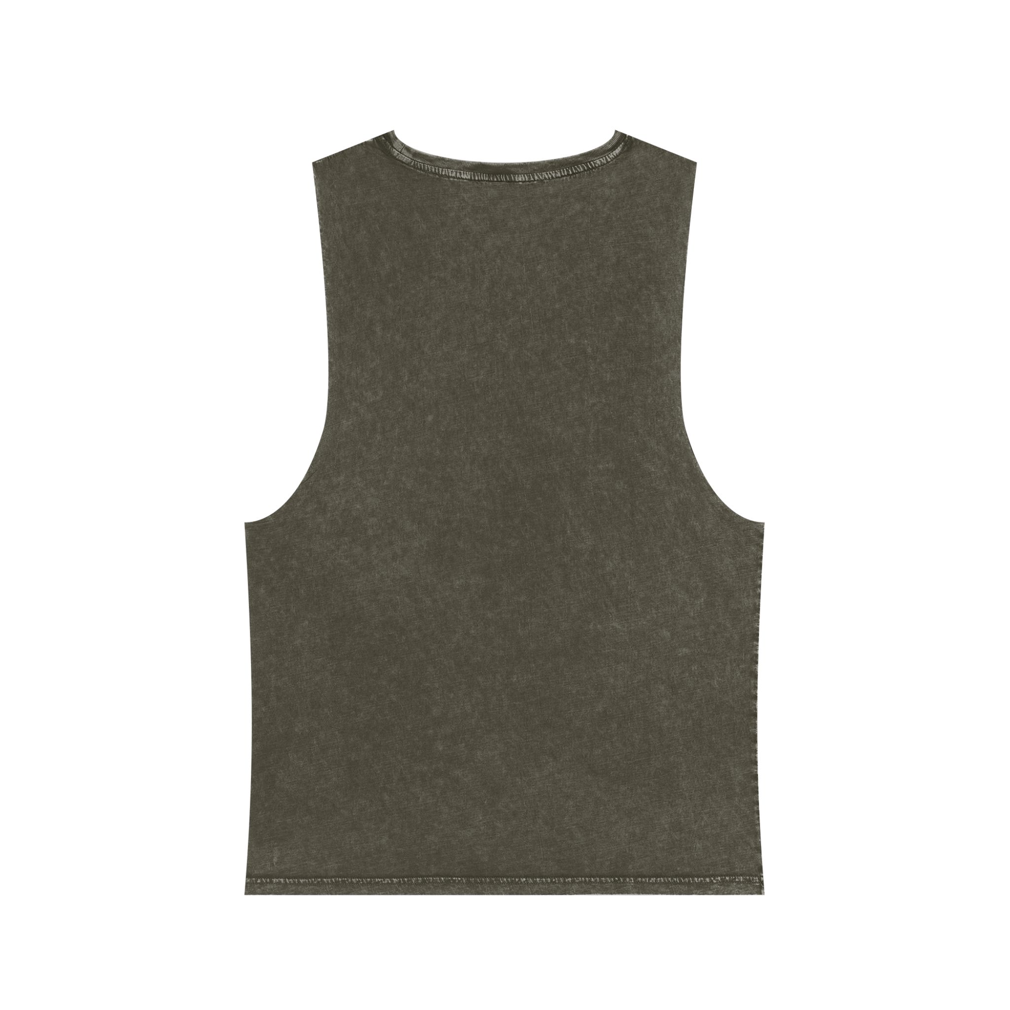 Adorable Colorful Unicorn Unisex Stonewash Tank Top - Image 6