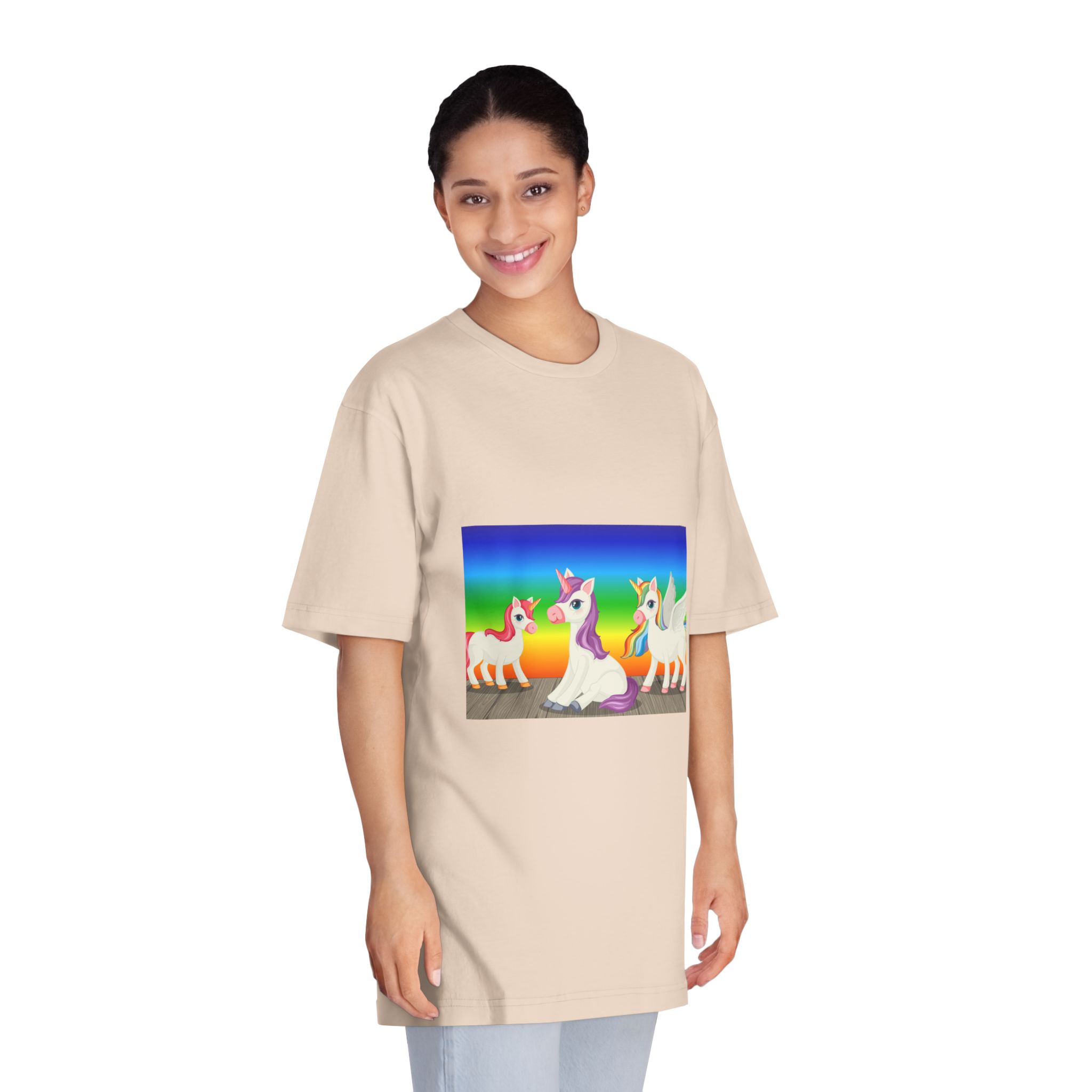 Unicorn V711 Unisex Classic Crewneck T Shirt - Image 11