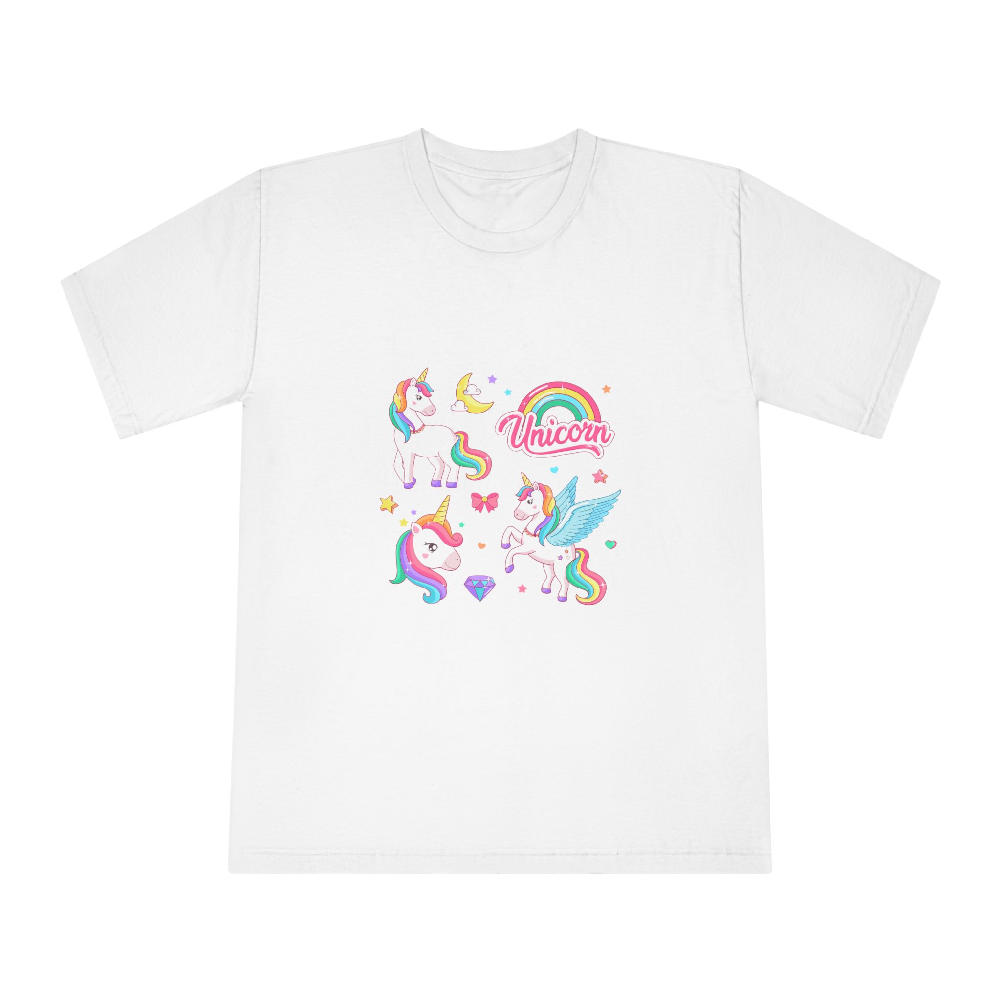 Unicorn V628 Unisex Classic Crewneck T Shirt