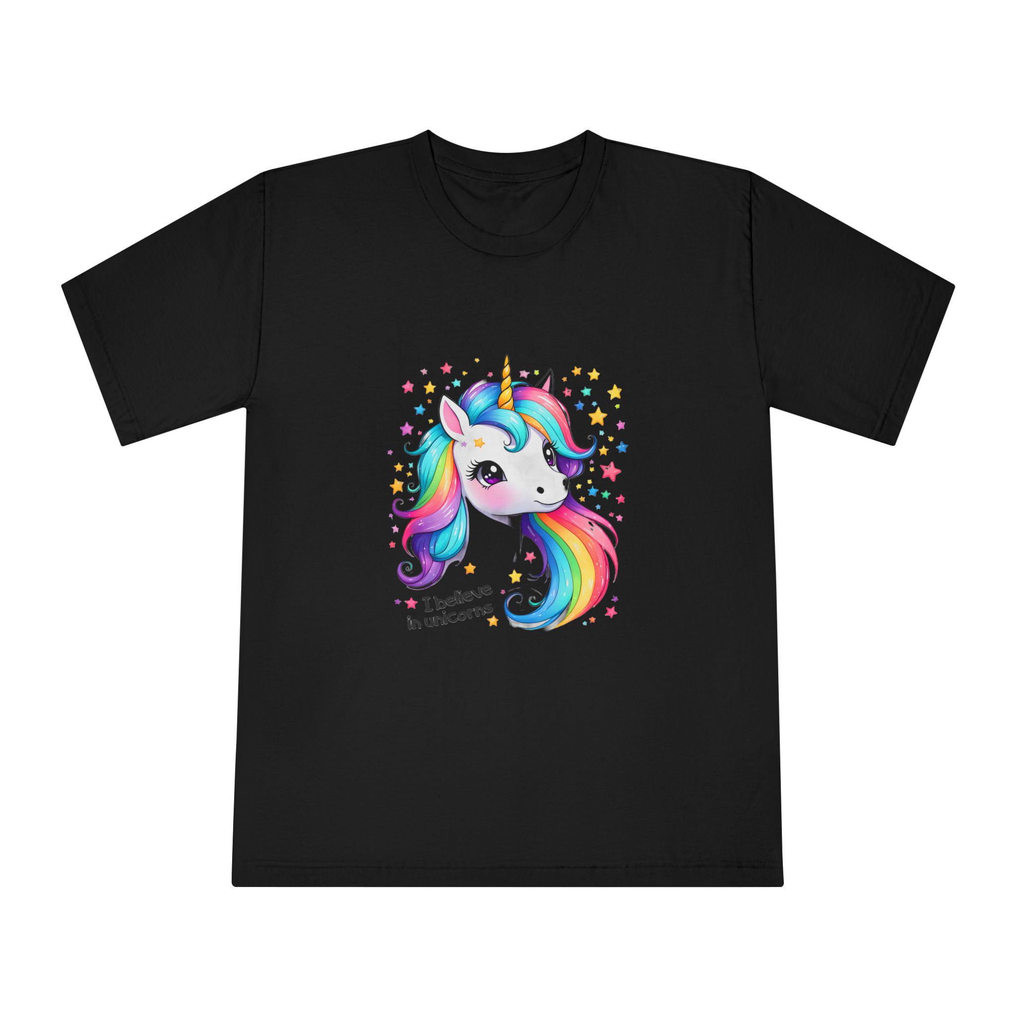 I Belive In Unicorns Unisex Classic Crewneck T Shirt - Image 5