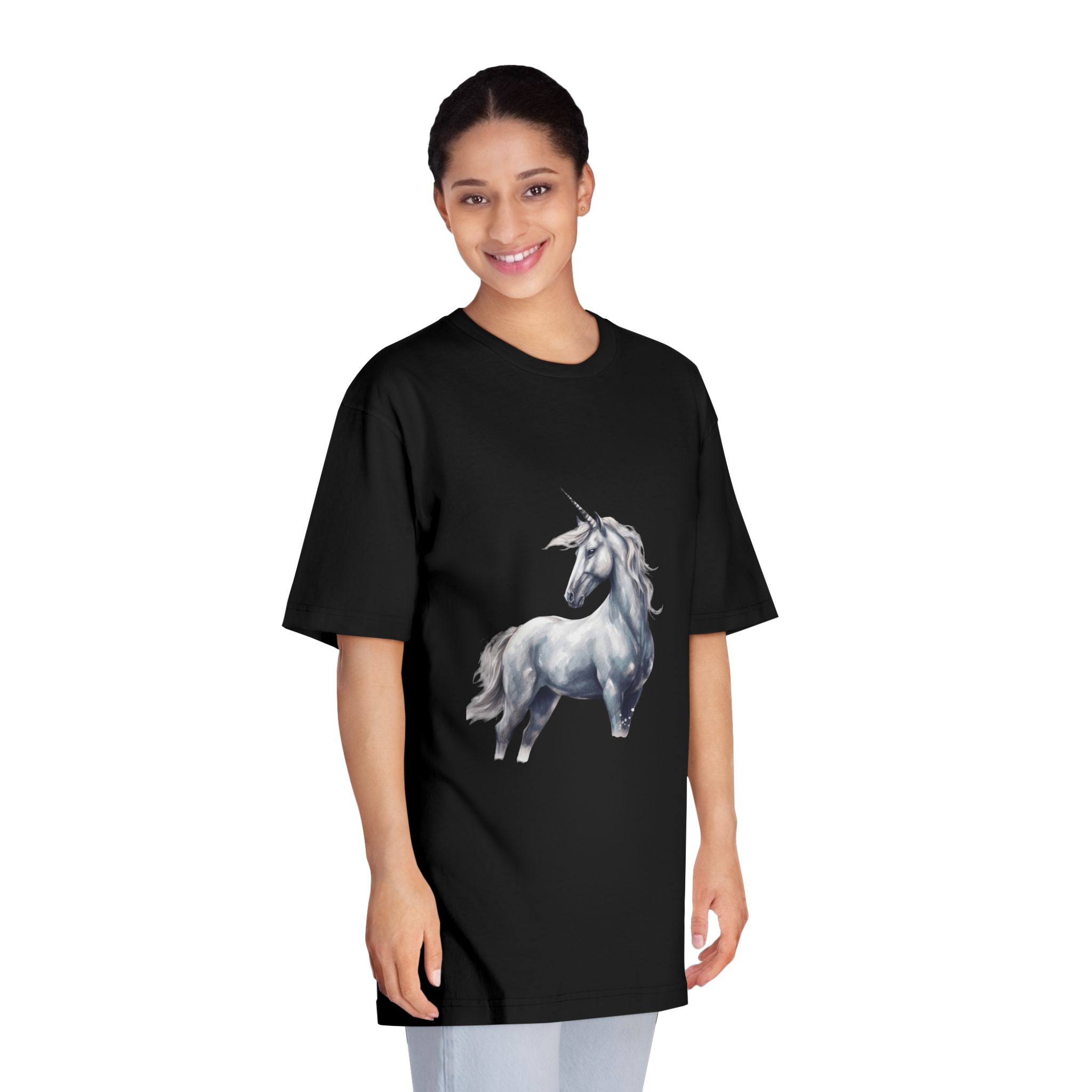 Unicorns 390 Unisex Classic Crewneck T Shirt - Image 7