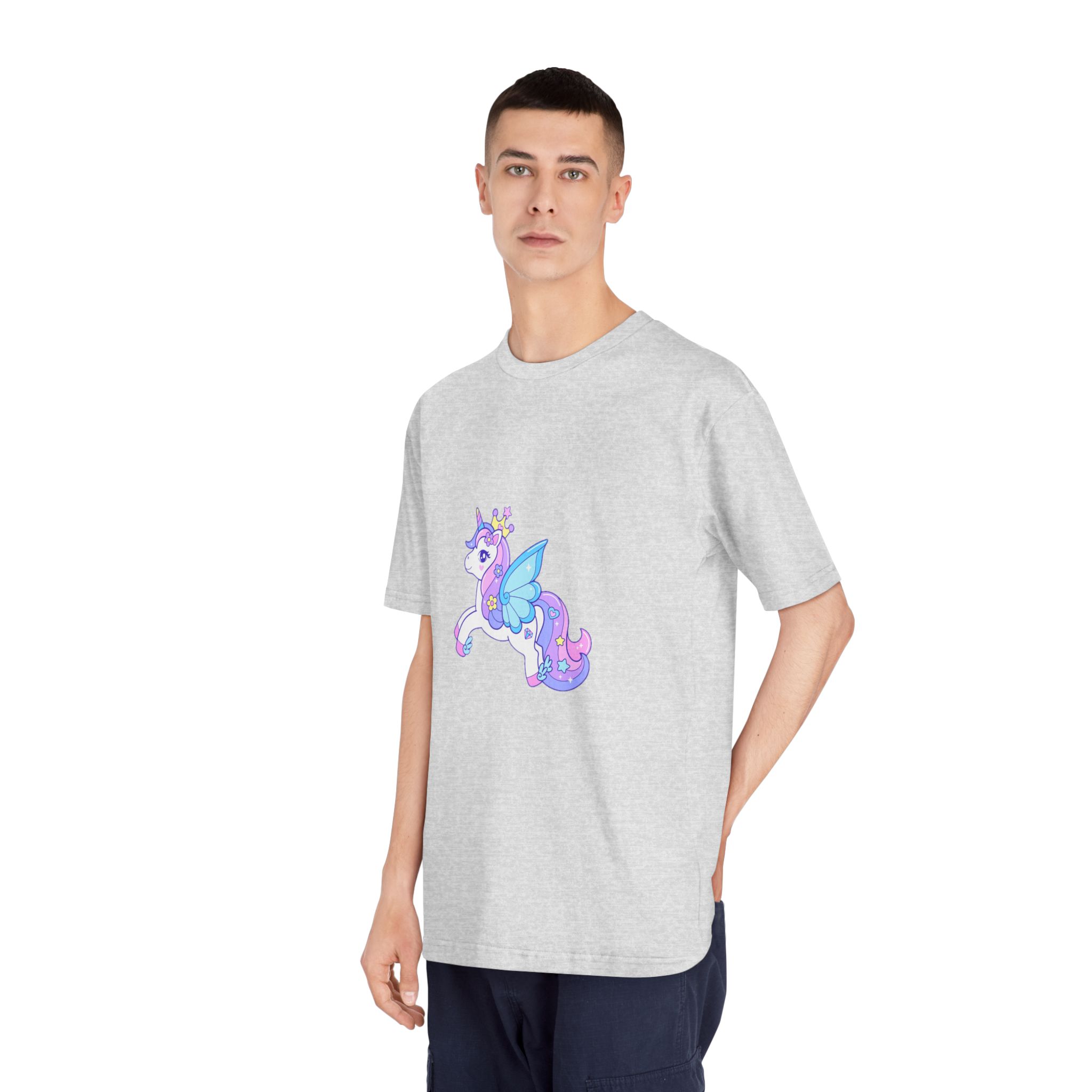 Unicorn V895 Unisex Classic Crewneck T Shirt - Image 16