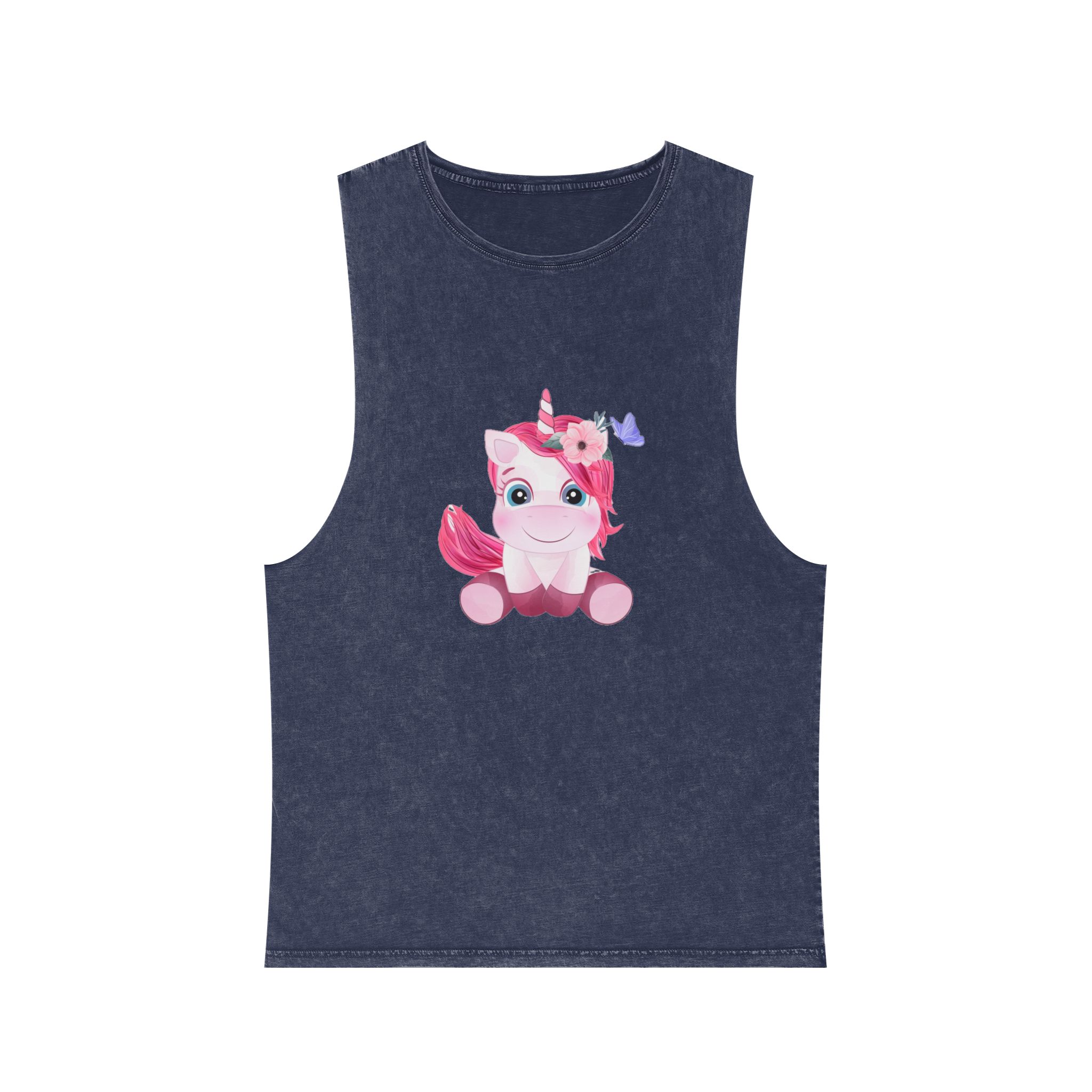 Unicorn V424 Unisex Stonewash Tank Top - Image 13