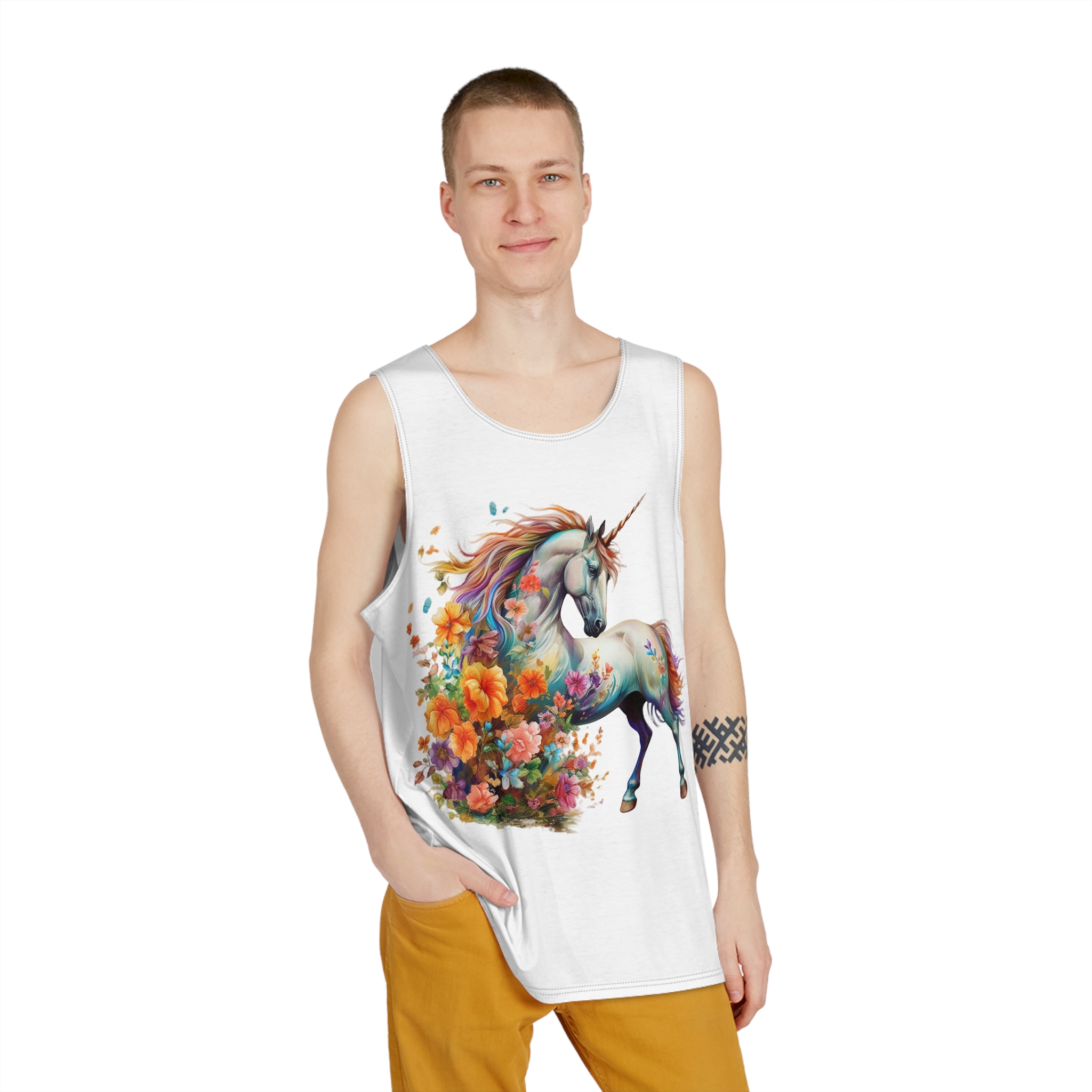 Unicorns 334 Mens Tank Aop - Image 3