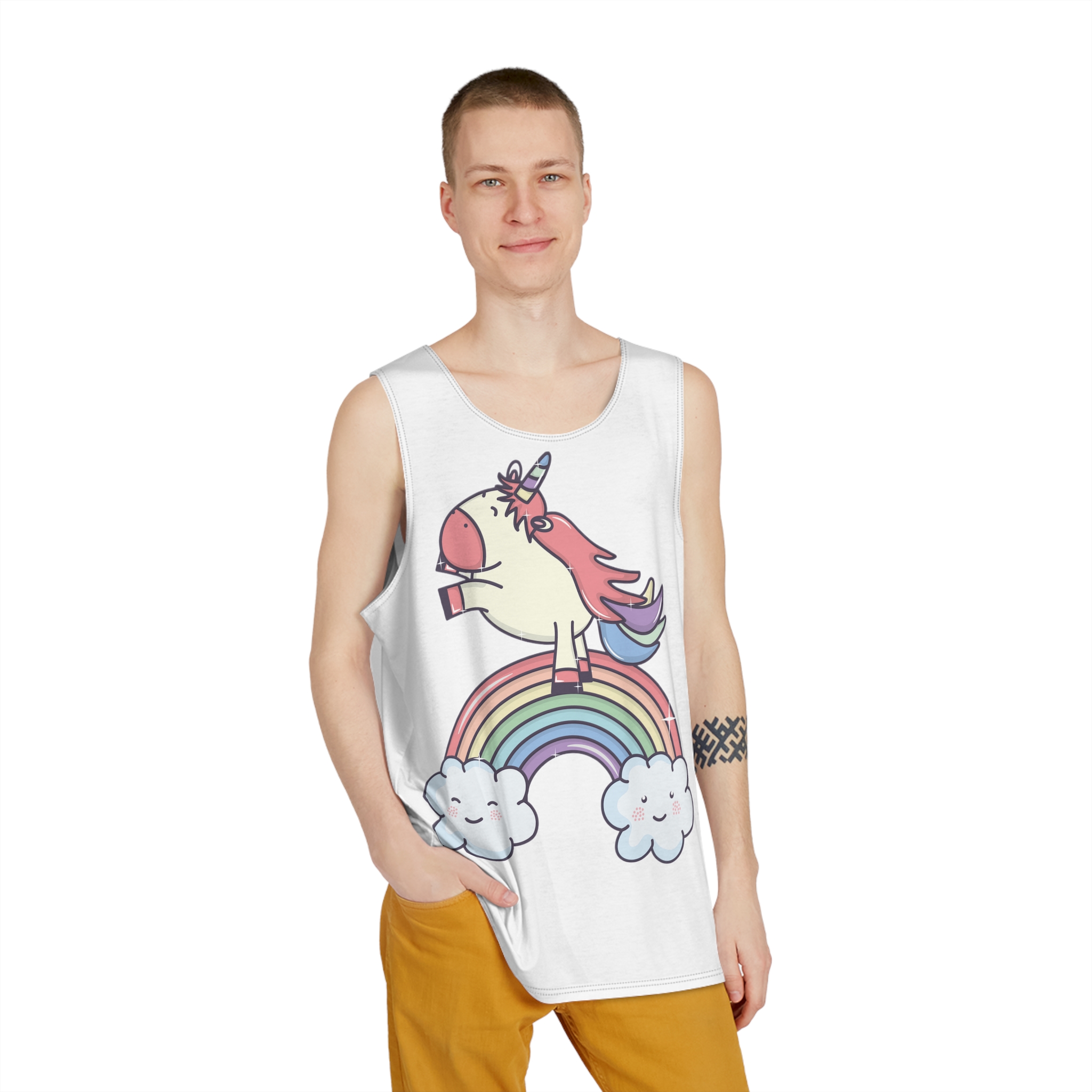 Unicorns 111 Mens Tank Aop - Image 3