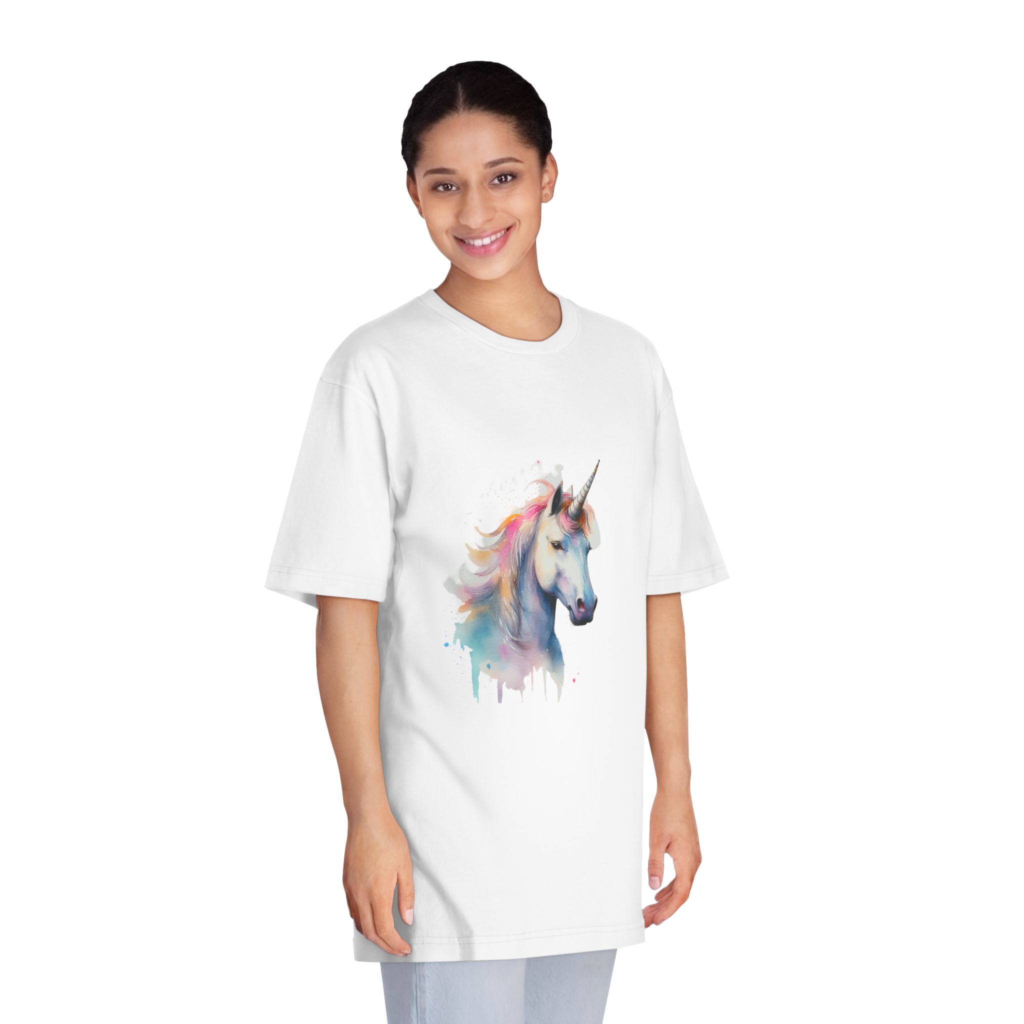 Unicorns 416 Unisex Classic Crewneck T Shirt - Image 3
