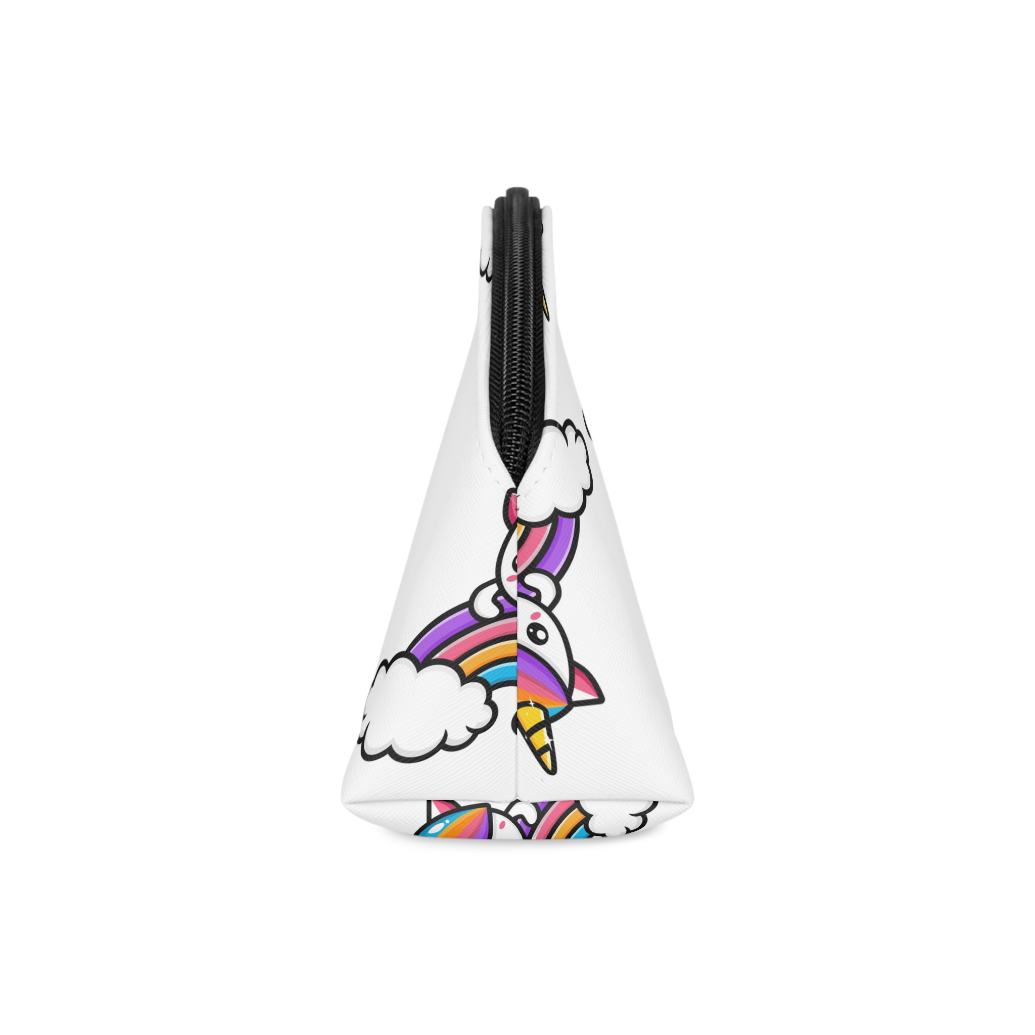 Cute Unicorn Mascot Design (2) Makeup Bag - Image 4