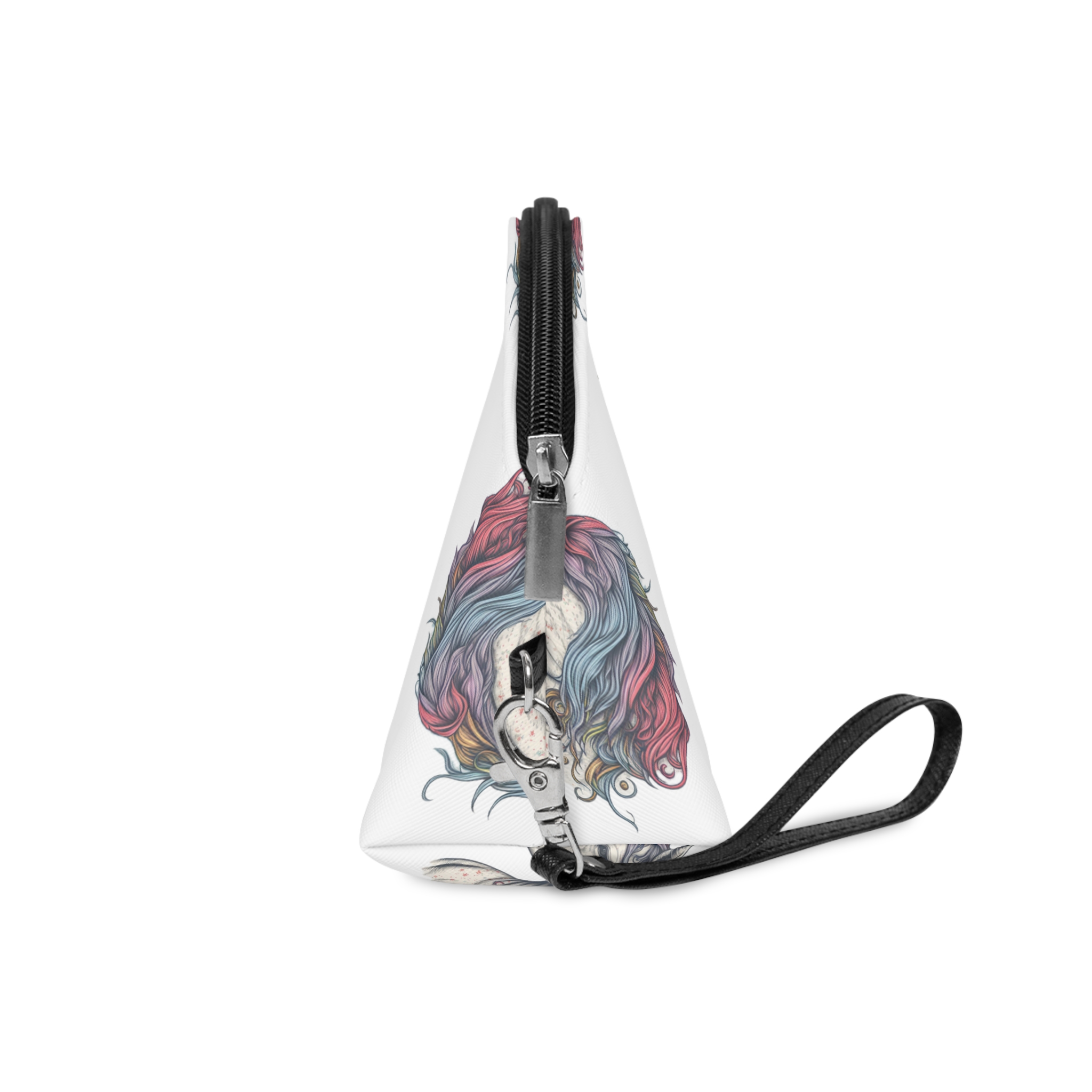 Colorful Unicorn Illustration Created With Ai Tools Copy Makeup Bag - Image 3