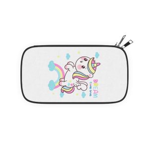 Cute Unicorn Pegasus Cartoon Fly Pastel Rainbow Kawaii Animal Passport Wallet