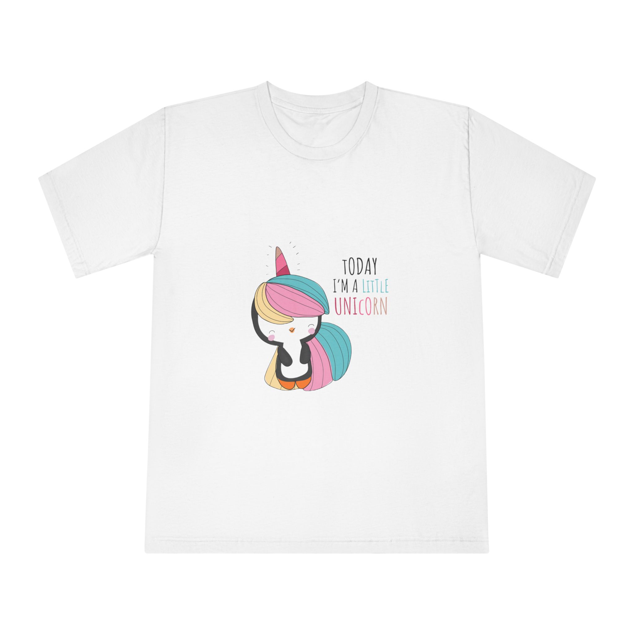 Unicorn V838 Unisex Classic Crewneck T Shirt