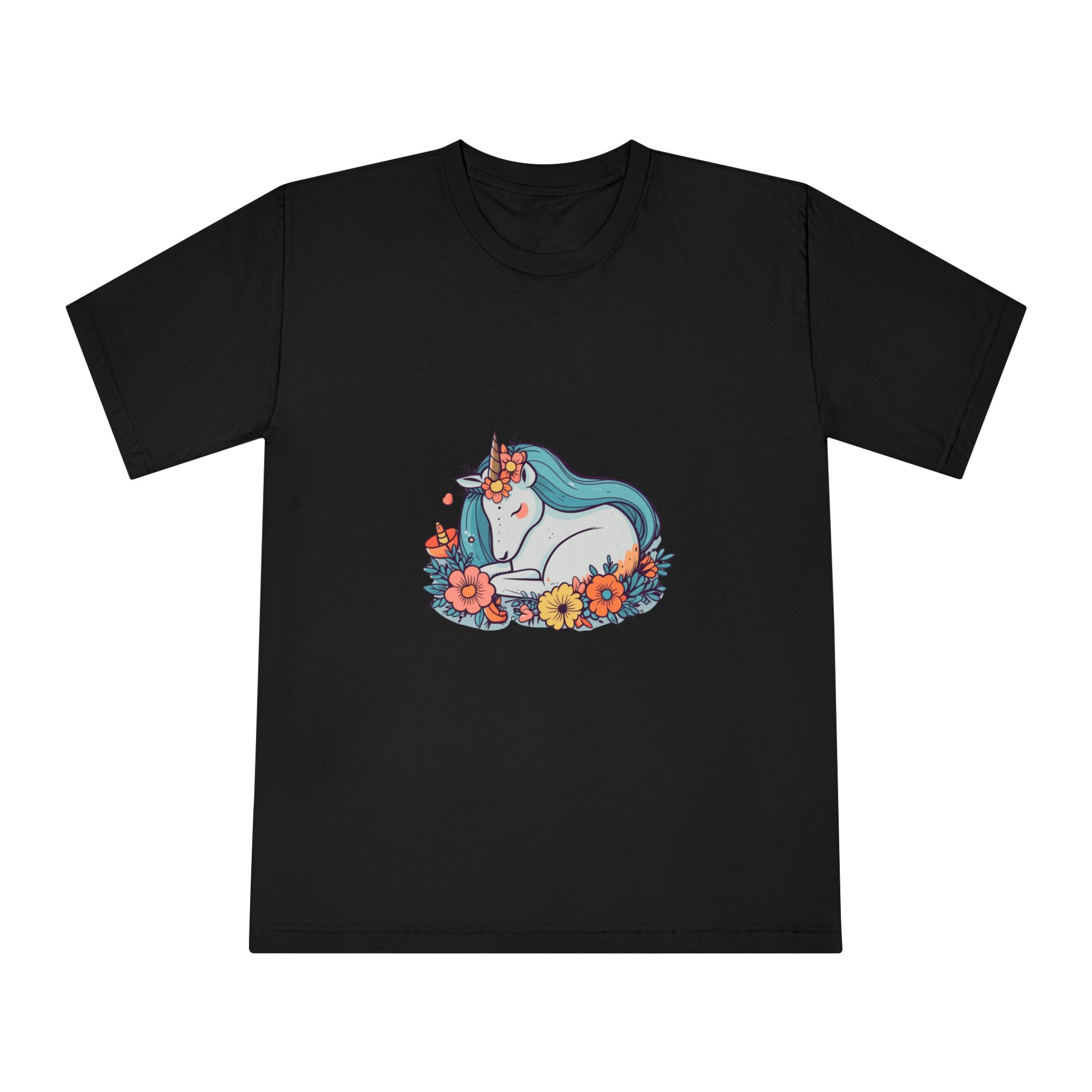 Unicorns 363 Unisex Classic Crewneck T Shirt - Image 5