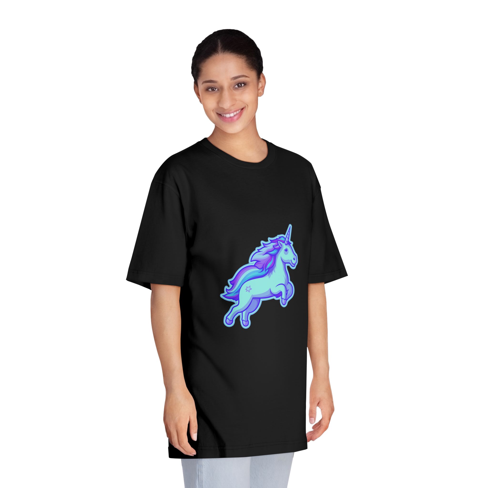 Unicorns 295 Unisex Classic Crewneck T Shirt - Image 7