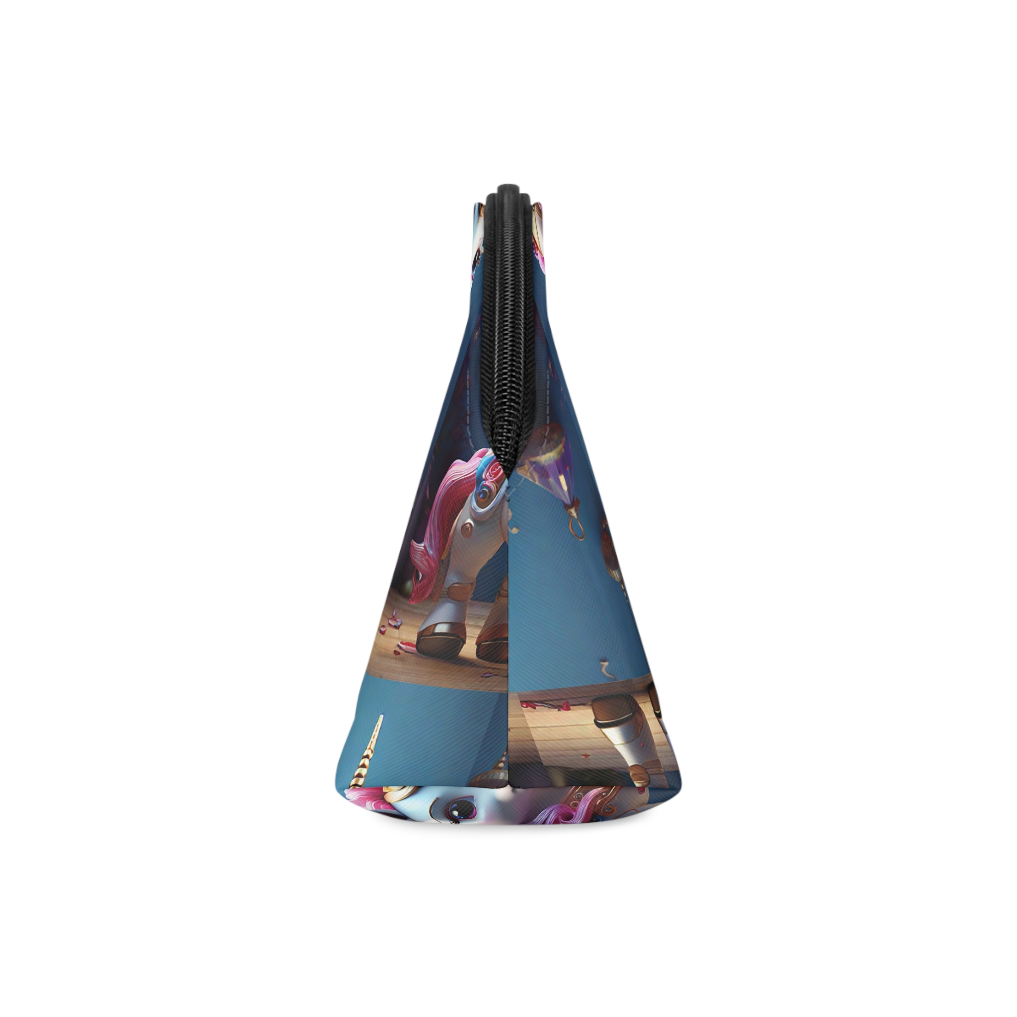 Animated Unicorn Children Generated By Ai (17) Makeup Bag - Image 4