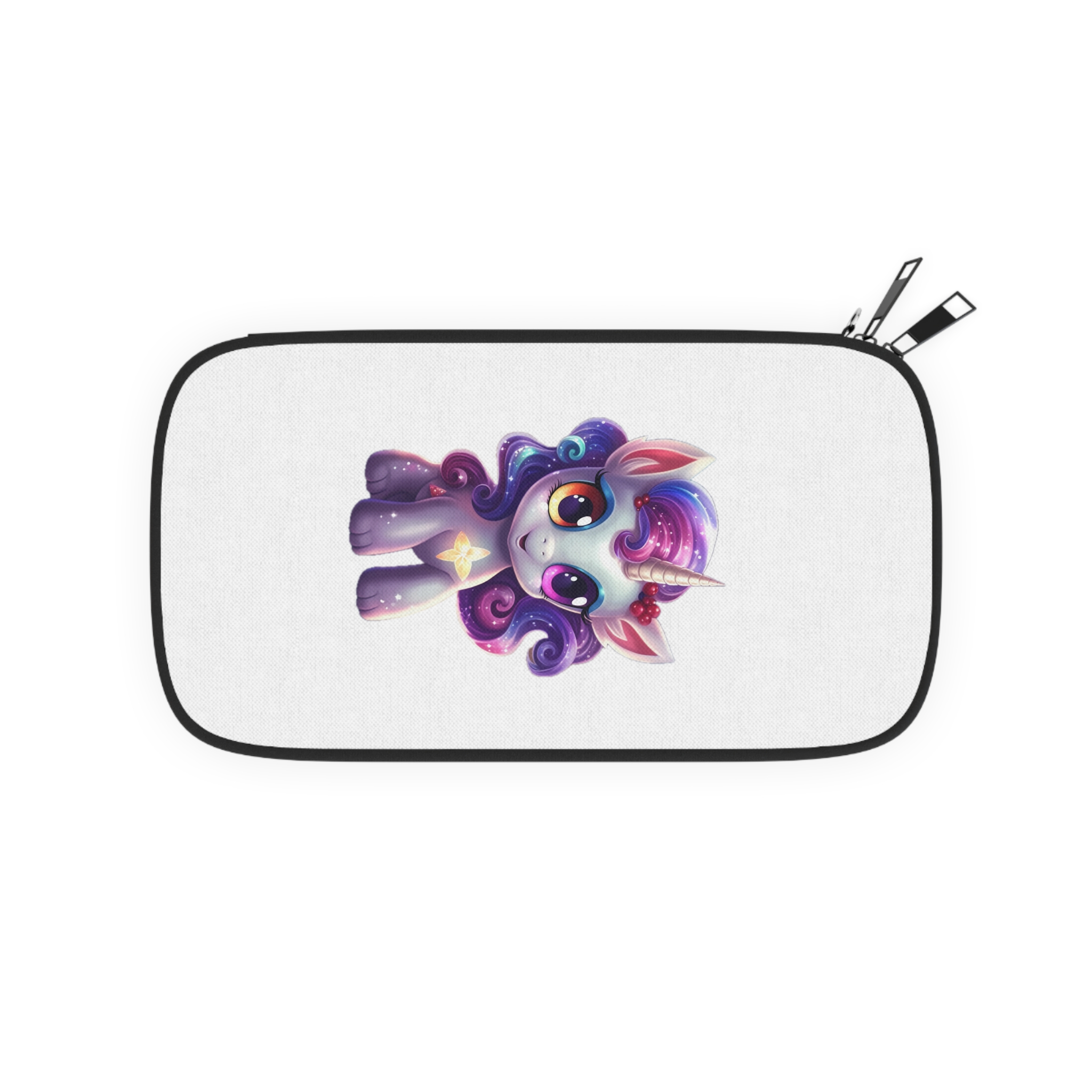 Beautiful Cute Baby Unicorn (2) Passport Wallet