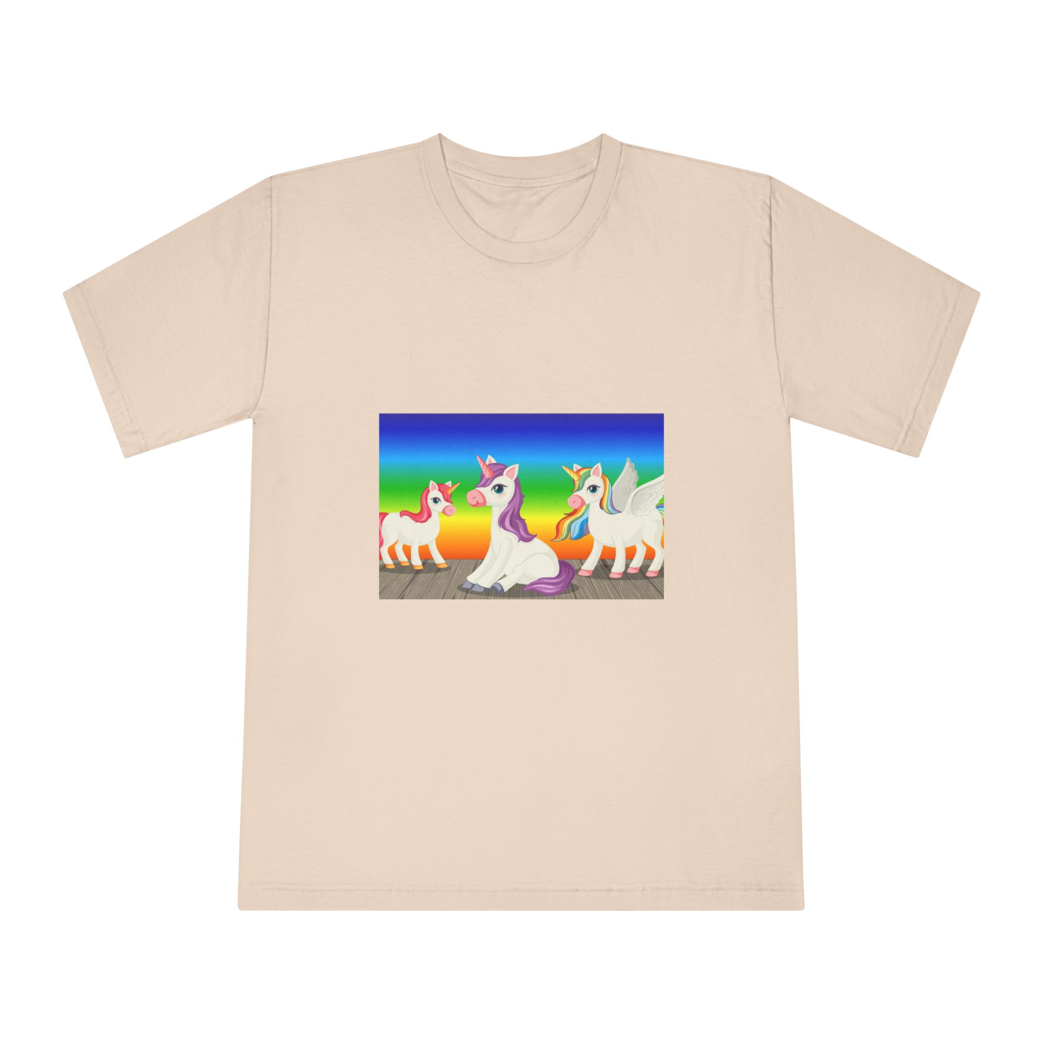 Unicorn V711 Unisex Classic Crewneck T Shirt - Image 9