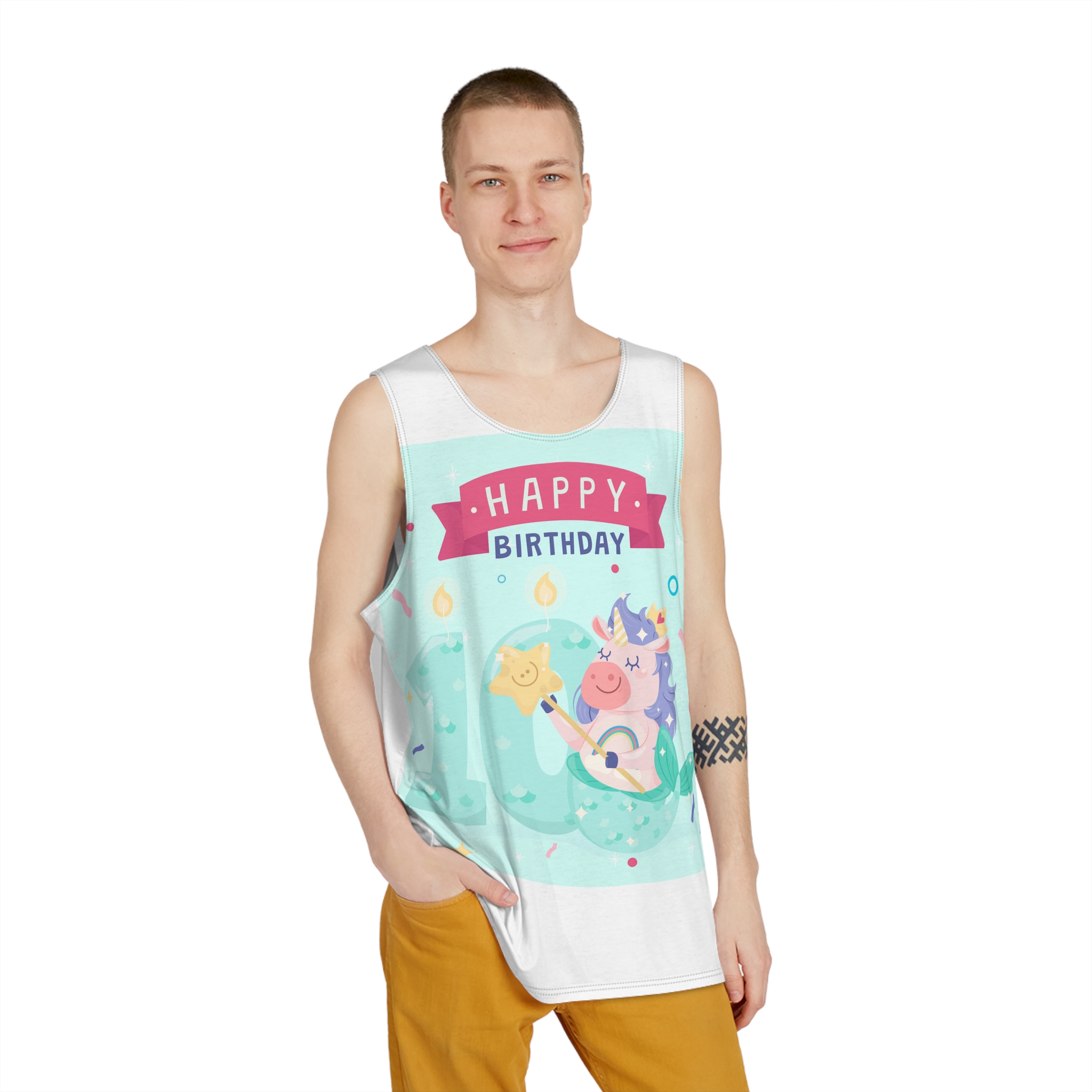 Unicorn V739 Mens Tank Aop - Image 3