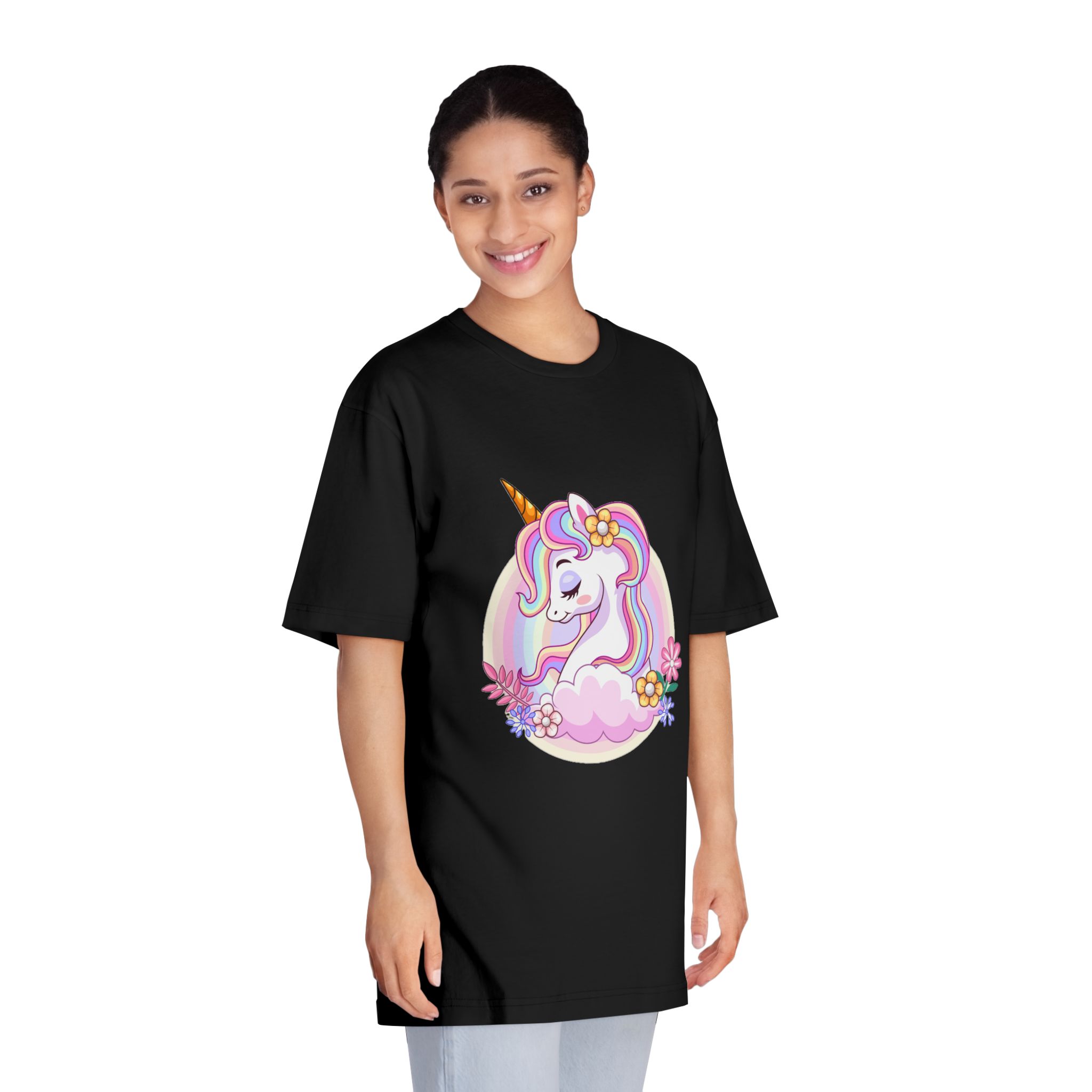 Unicorn V732 Unisex Classic Crewneck T Shirt - Image 7