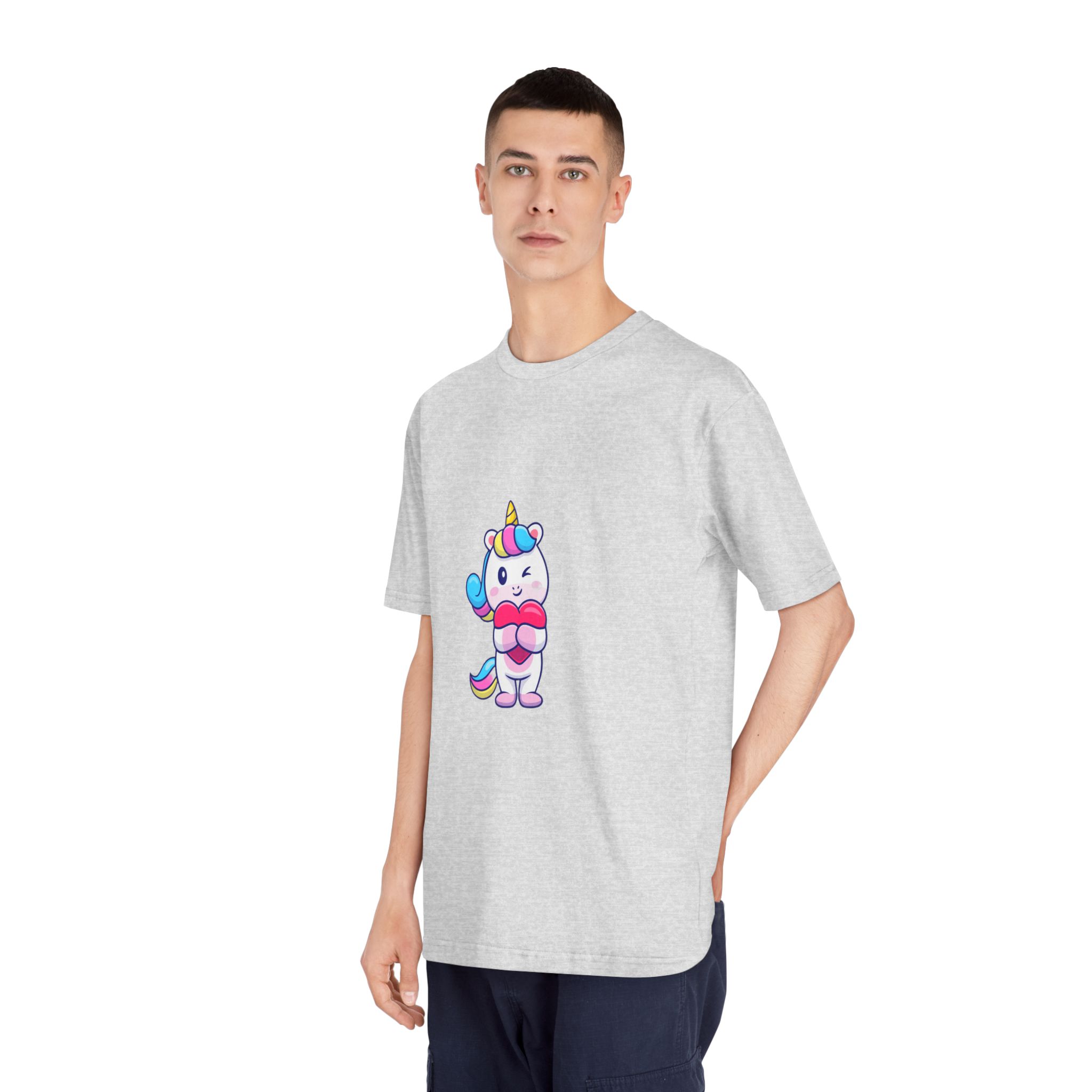 Unicorn V606 Unisex Classic Crewneck T Shirt - Image 16