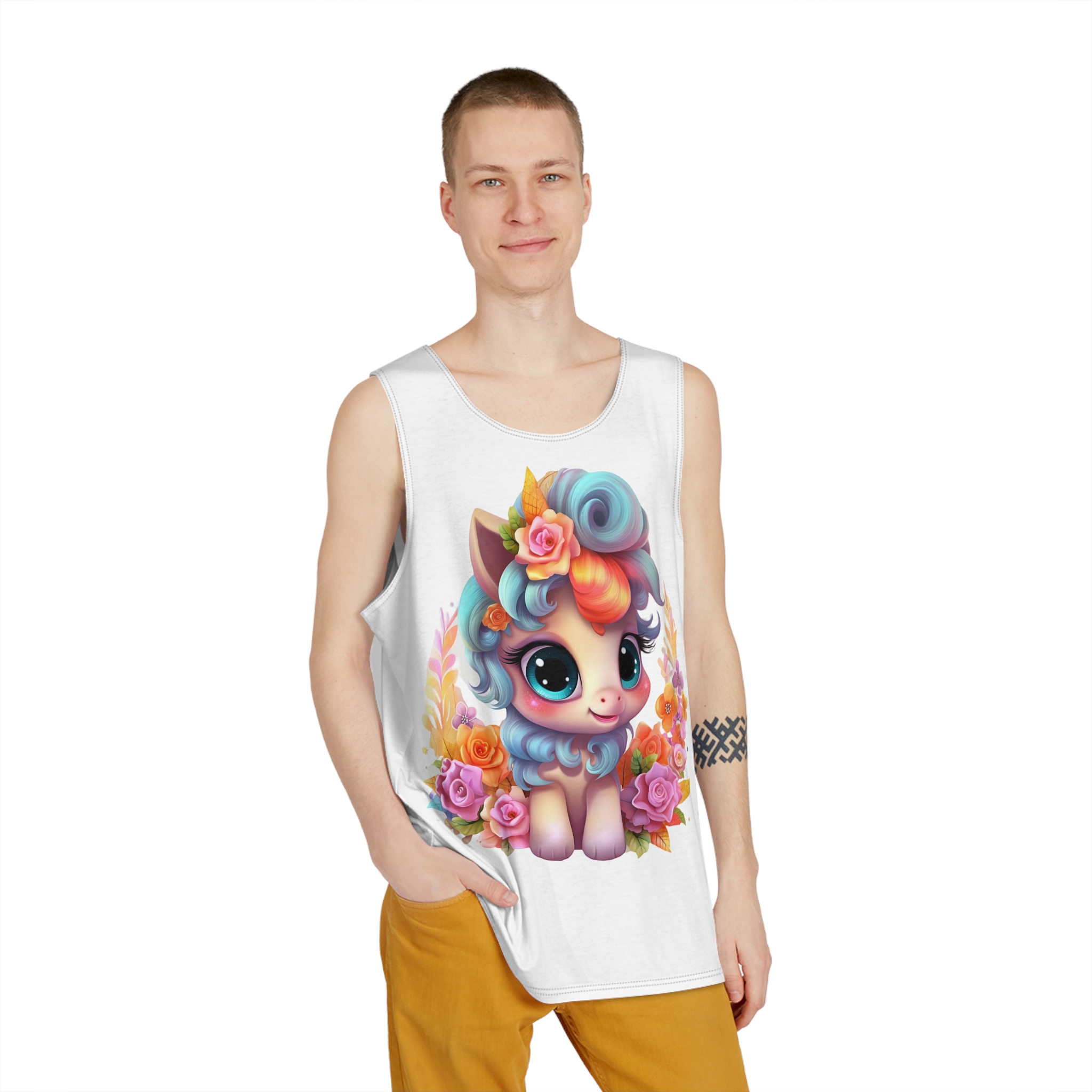 Unicorns 389 Mens Tank Aop - Image 3