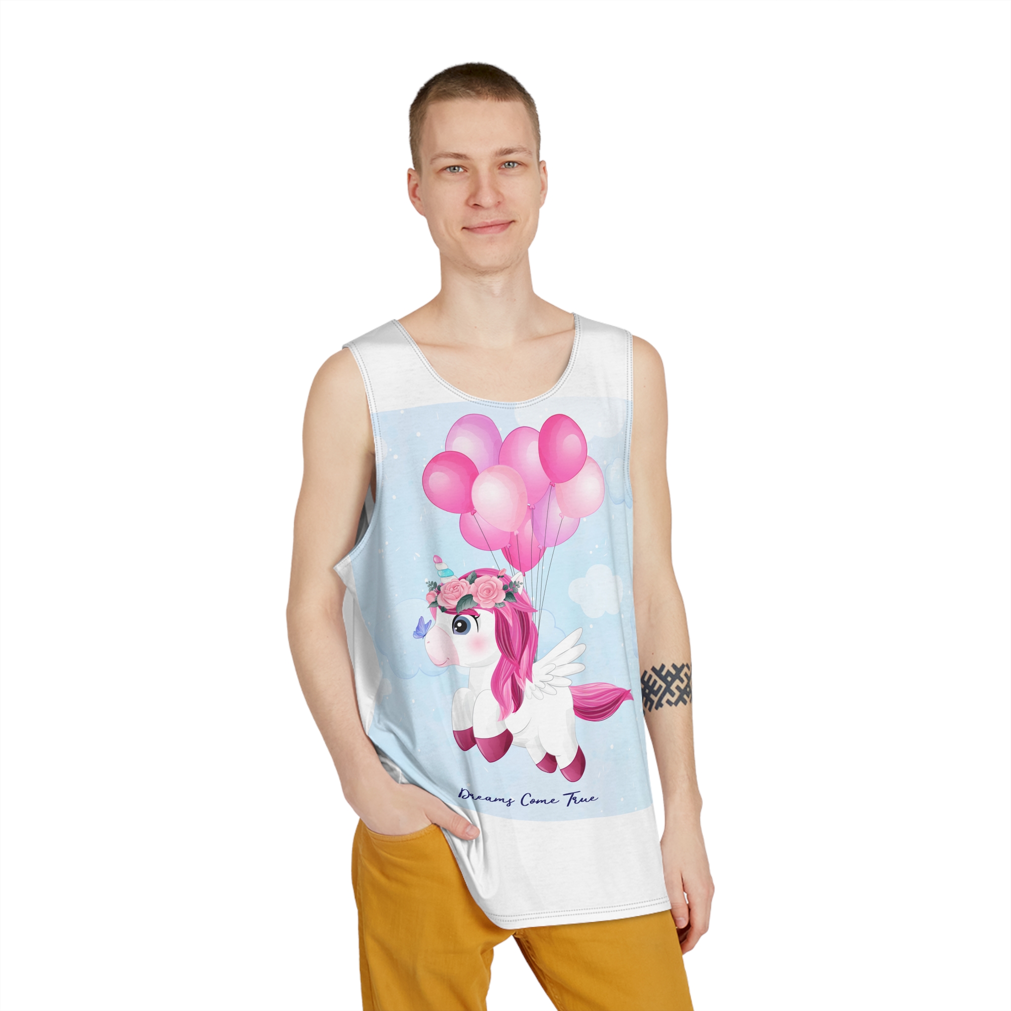 Unicorn V493 Mens Tank Aop - Image 3