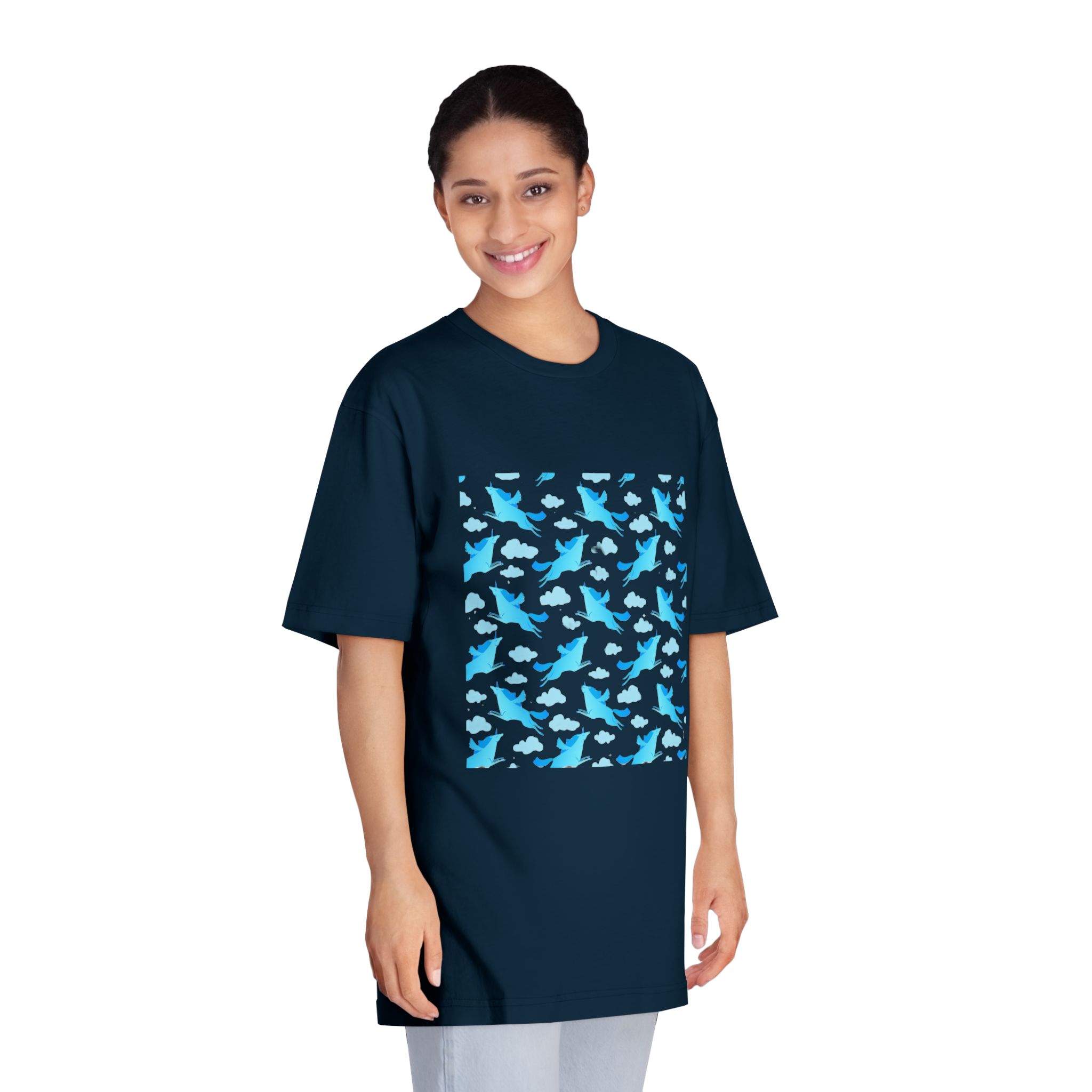Unicorn V511 Unisex Classic Crewneck T Shirt - Image 19