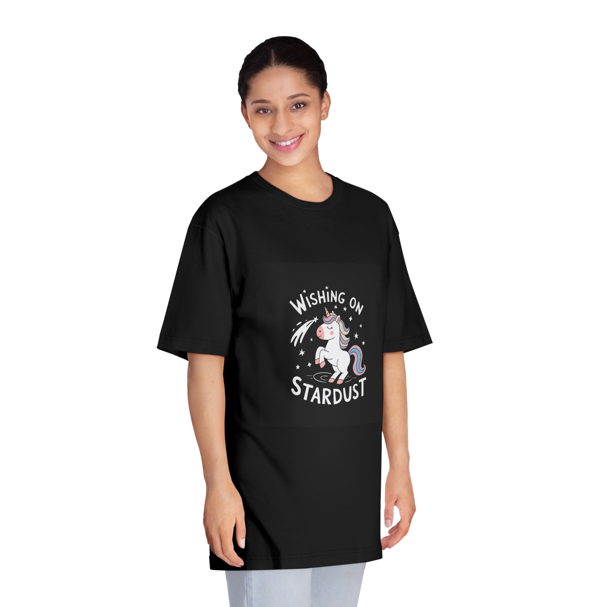 Wishing On Stardust Unisex Classic Crewneck T Shirt - Image 7