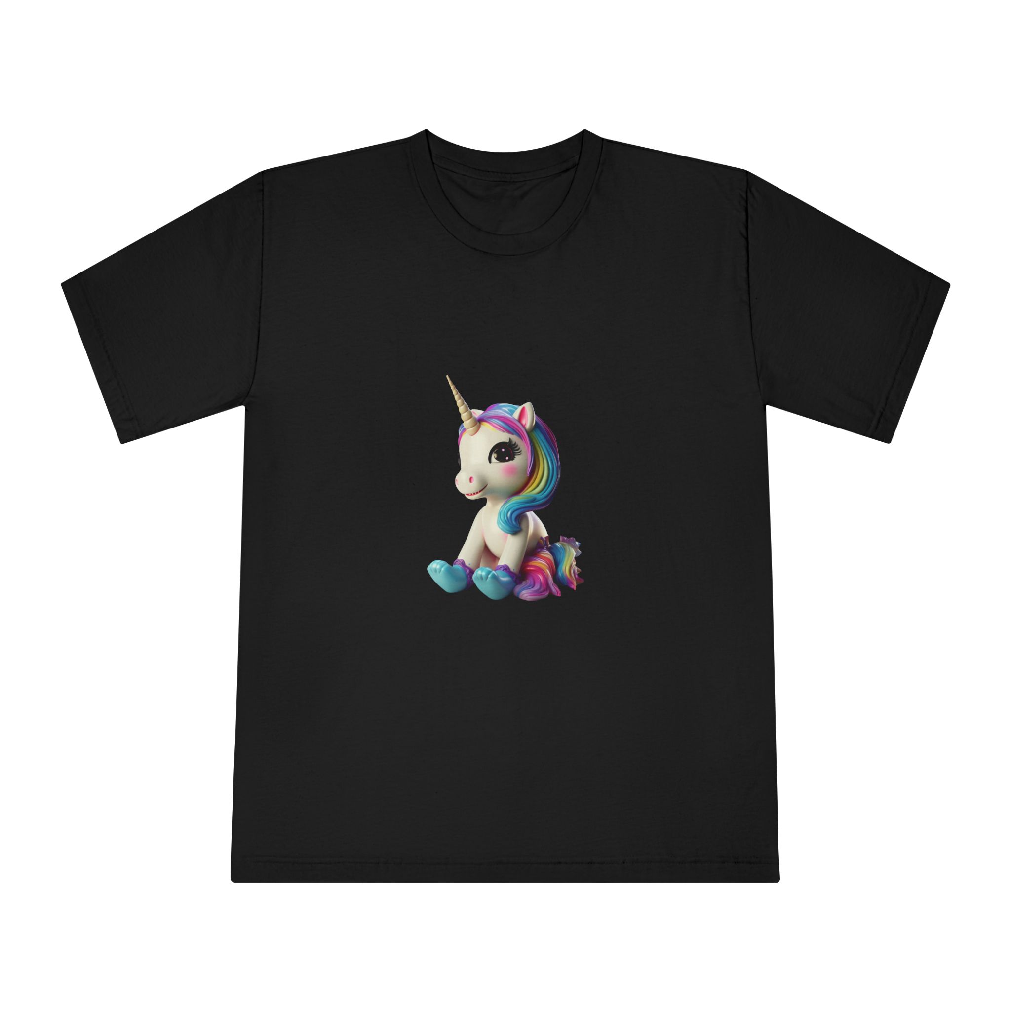 Unicorns 381 Unisex Classic Crewneck T Shirt - Image 5
