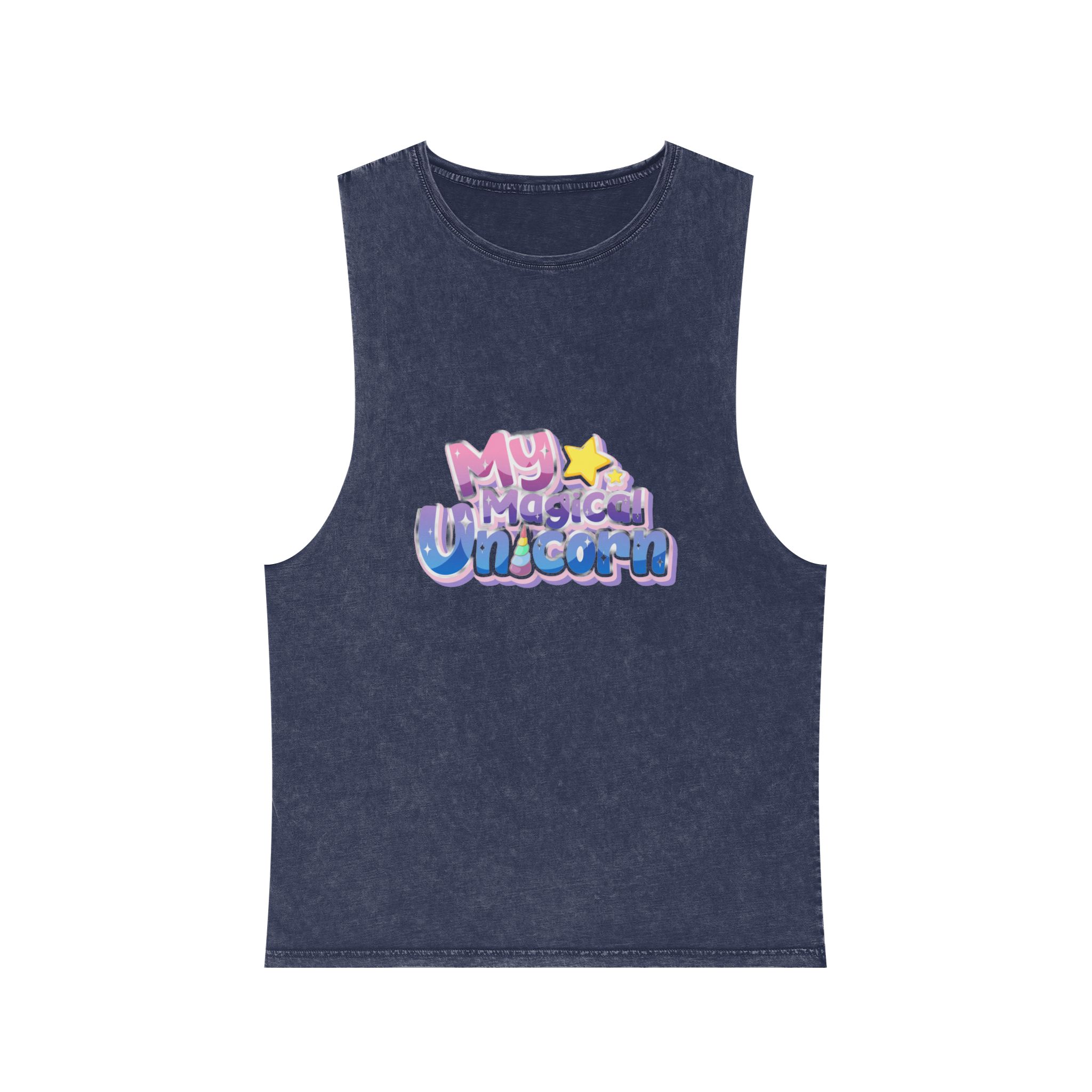 My Magical Unicorn Unisex Stonewash Tank Top - Image 13