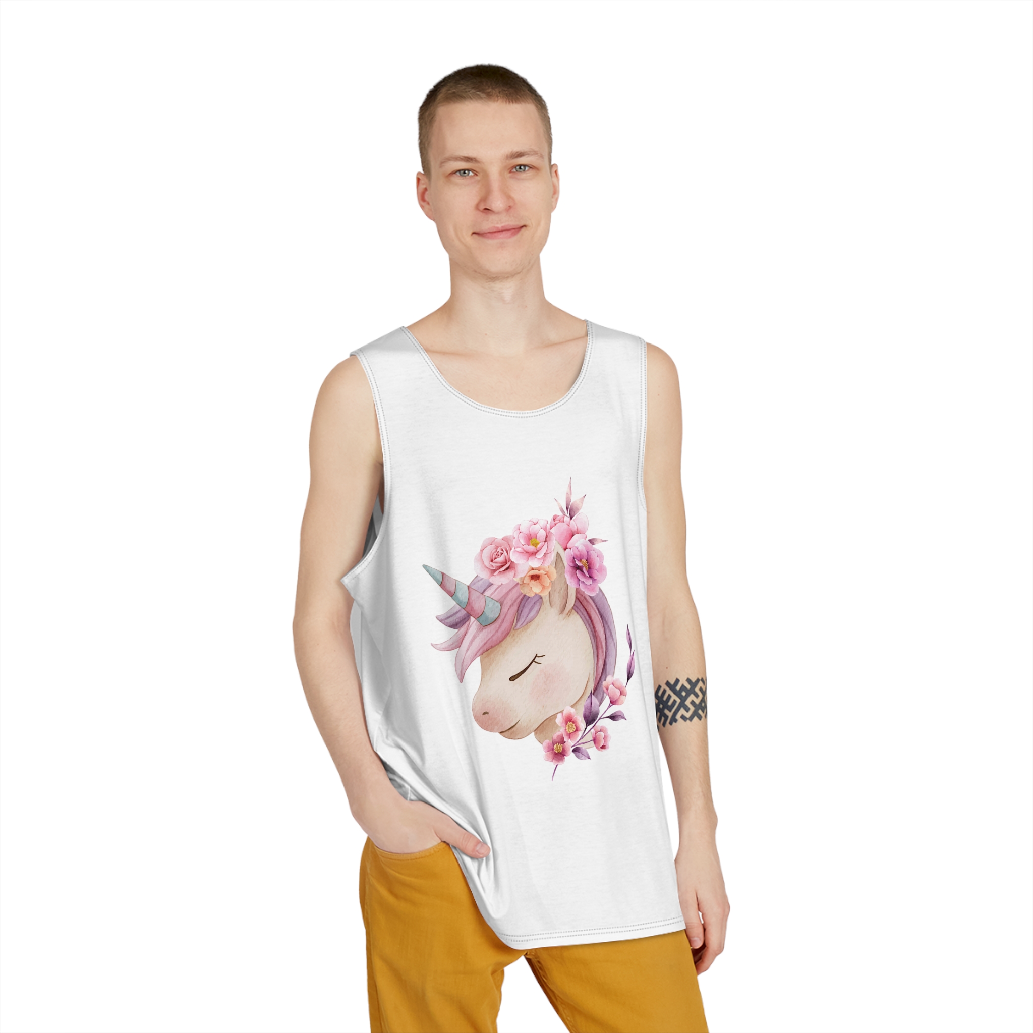 Unicorn V818 Mens Tank Aop - Image 3