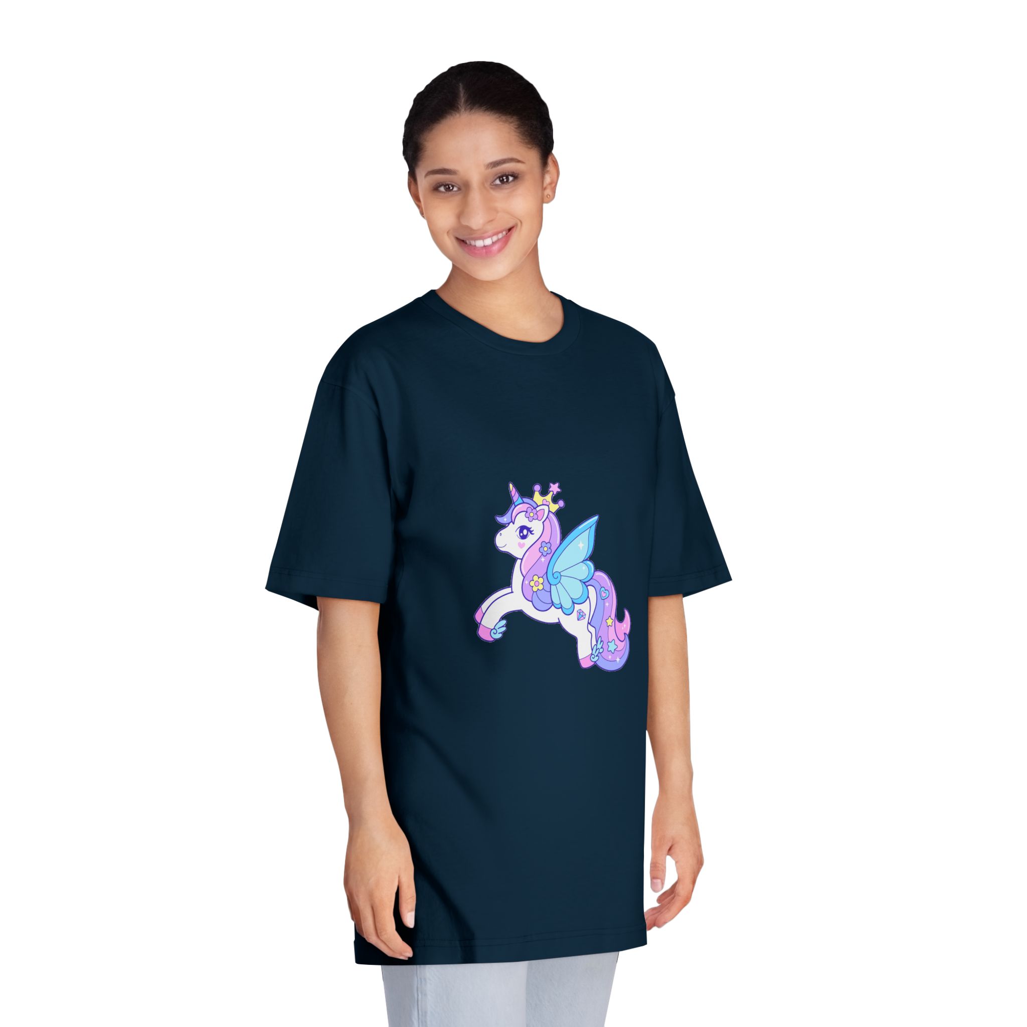 Unicorn V895 Unisex Classic Crewneck T Shirt - Image 19