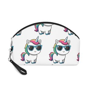 Little Unicorn With Sunglasses Makeup Bag