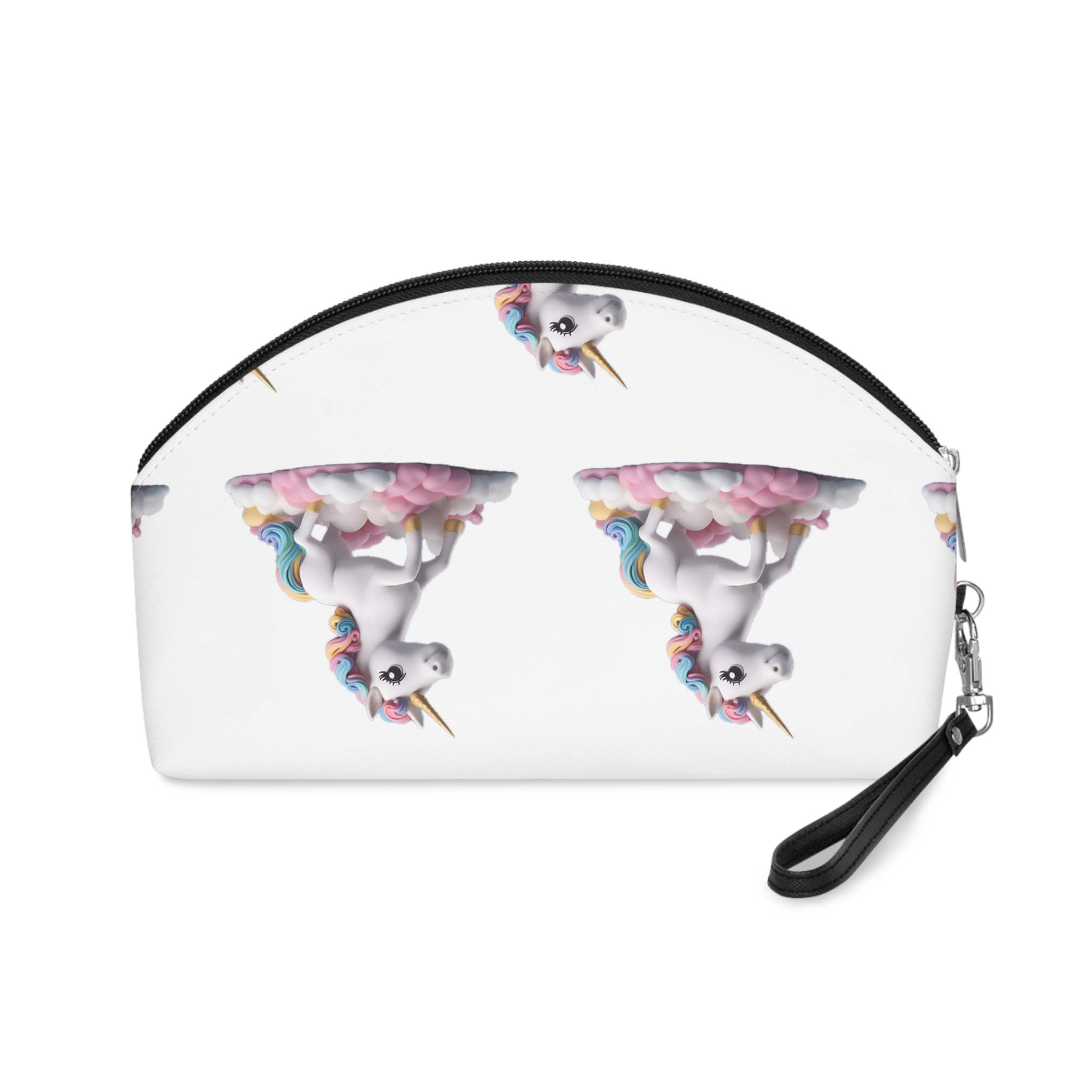 Unicorn Cloud Clouds 3d Rendering Makeup Bag - Image 2