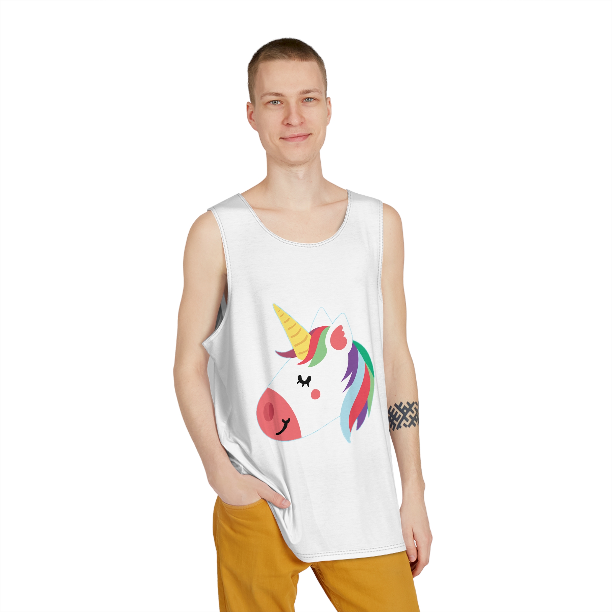 Unicorn V59 Mens Tank Aop - Image 3