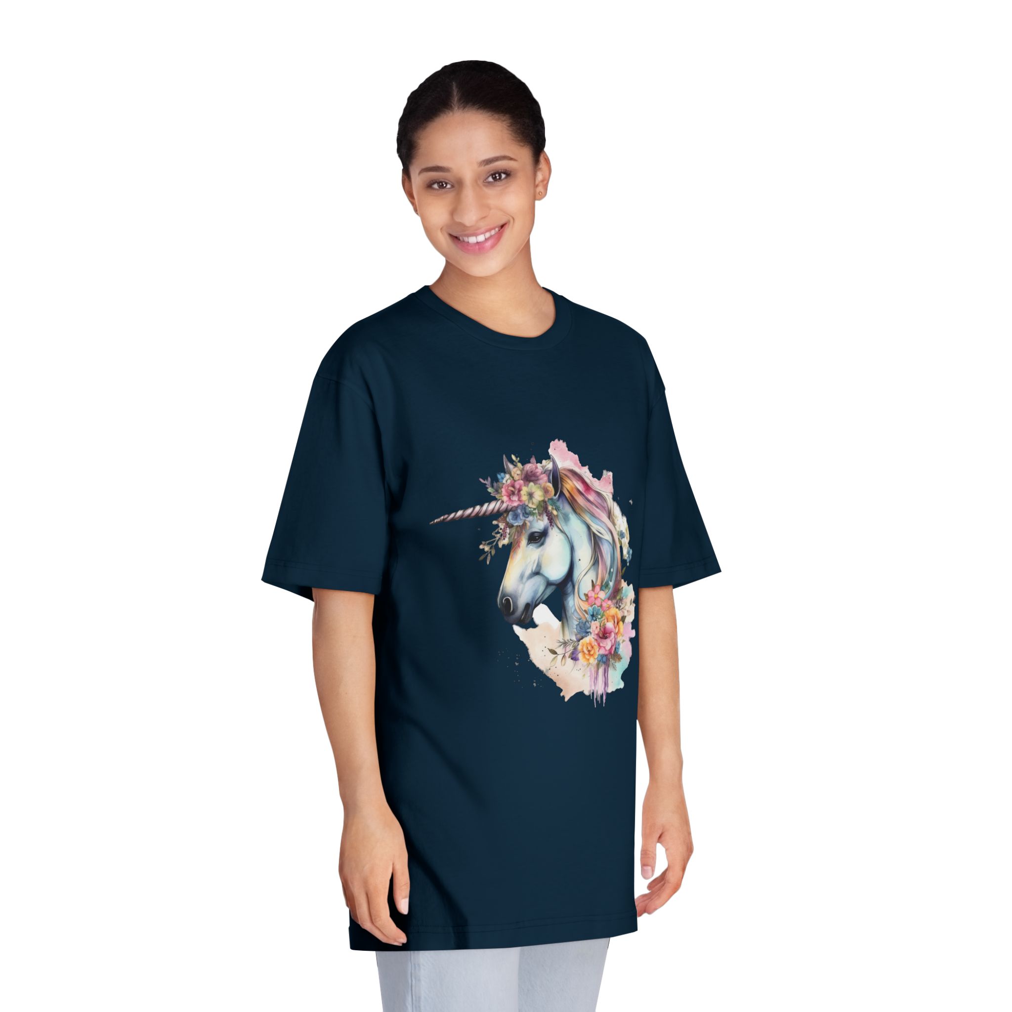 Unicorns 394 Unisex Classic Crewneck T Shirt - Image 19