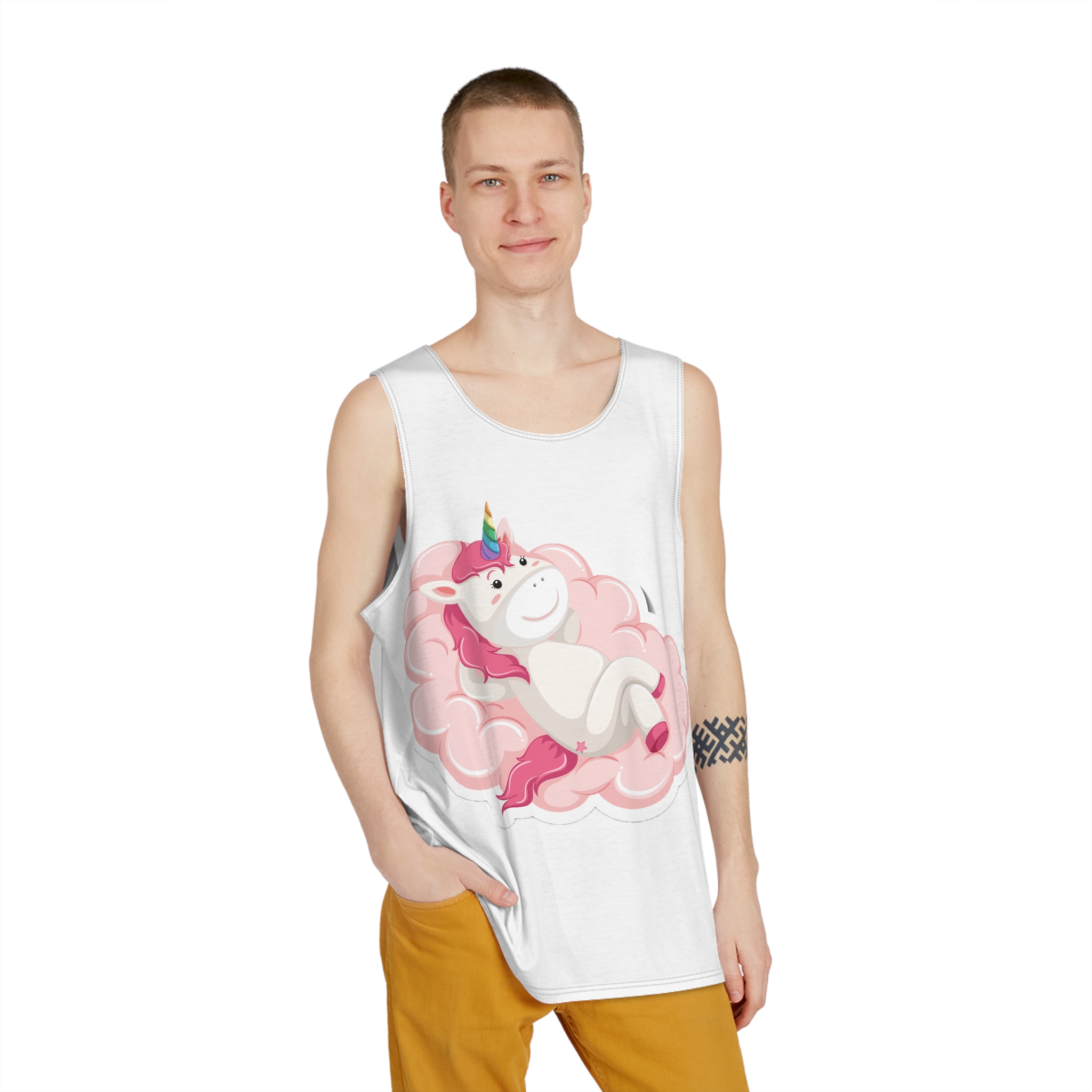 Unicorn V635 Mens Tank Aop - Image 3