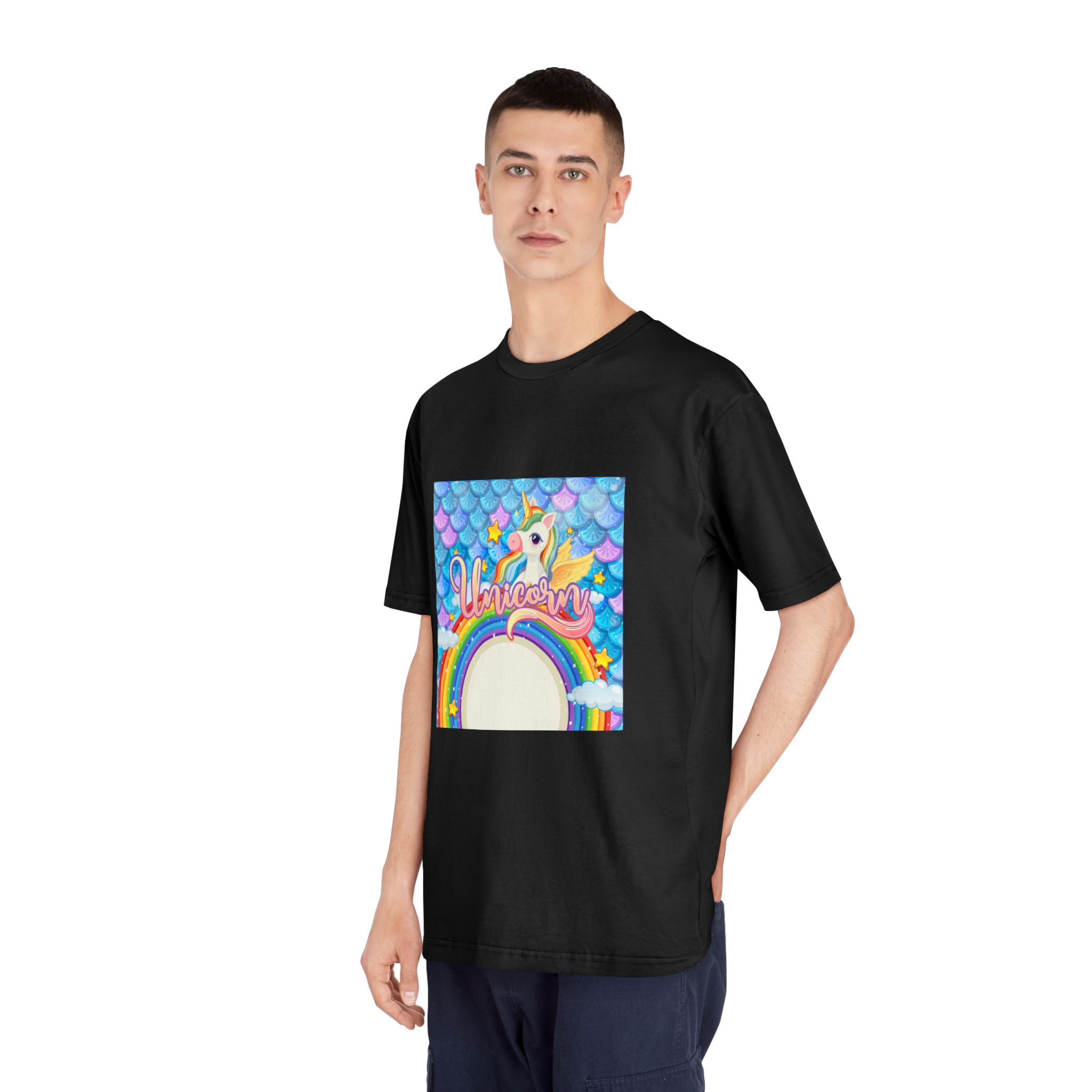 Unicorn V600 Unisex Classic Crewneck T Shirt - Image 8