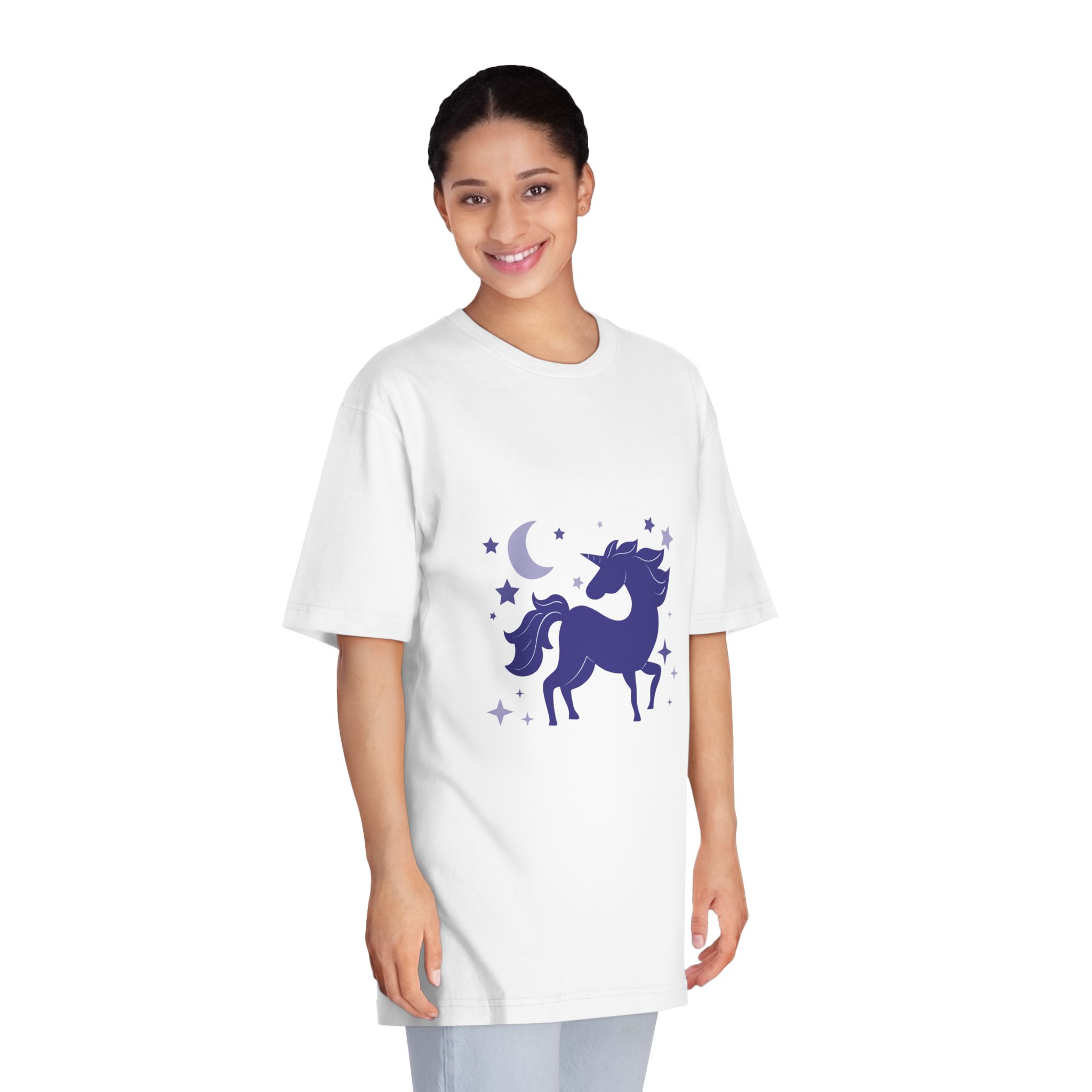 Unicorn V834 Unisex Classic Crewneck T Shirt - Image 3