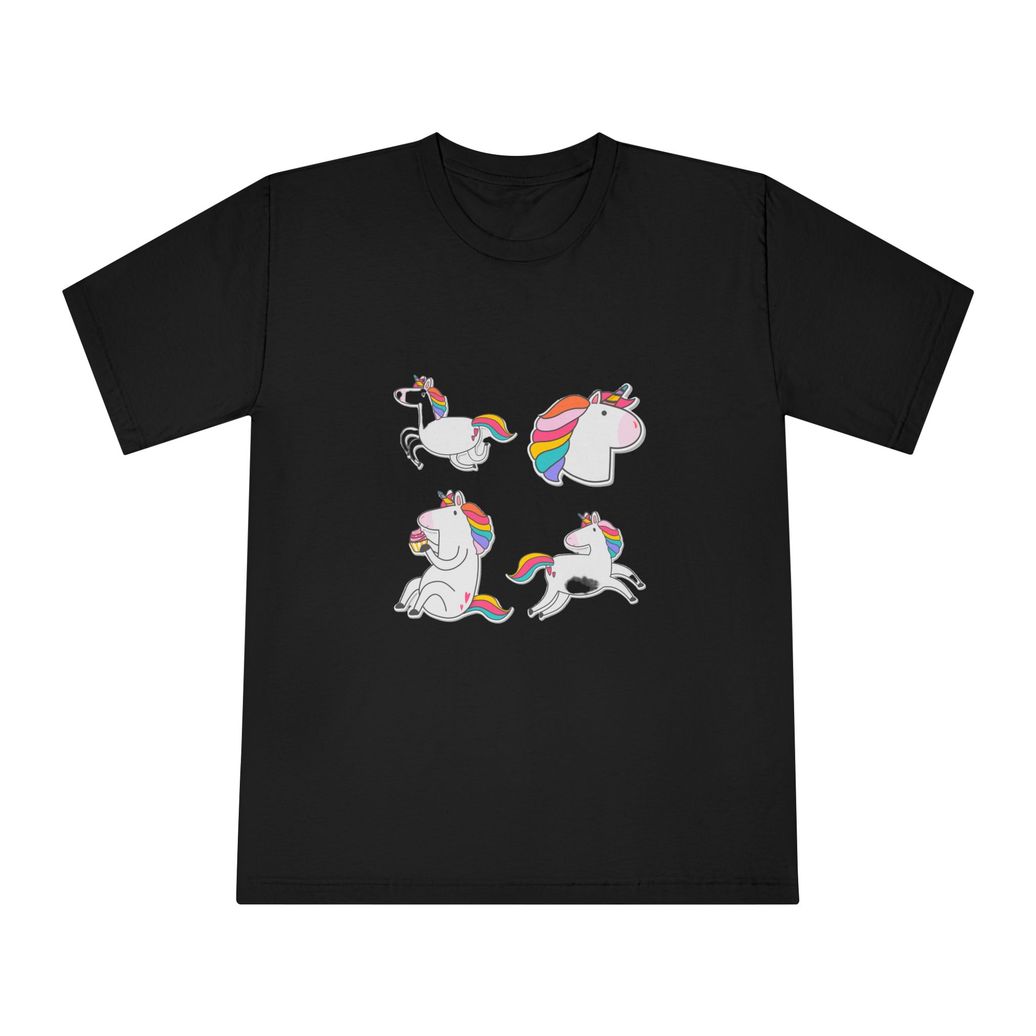 Unicorns 50 Unisex Classic Crewneck T Shirt - Image 5