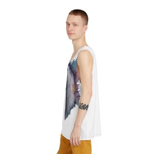 Illustration Unicorn Painted Watercolor Technique Generative Ai Decorative Painting Mens Tank Aop