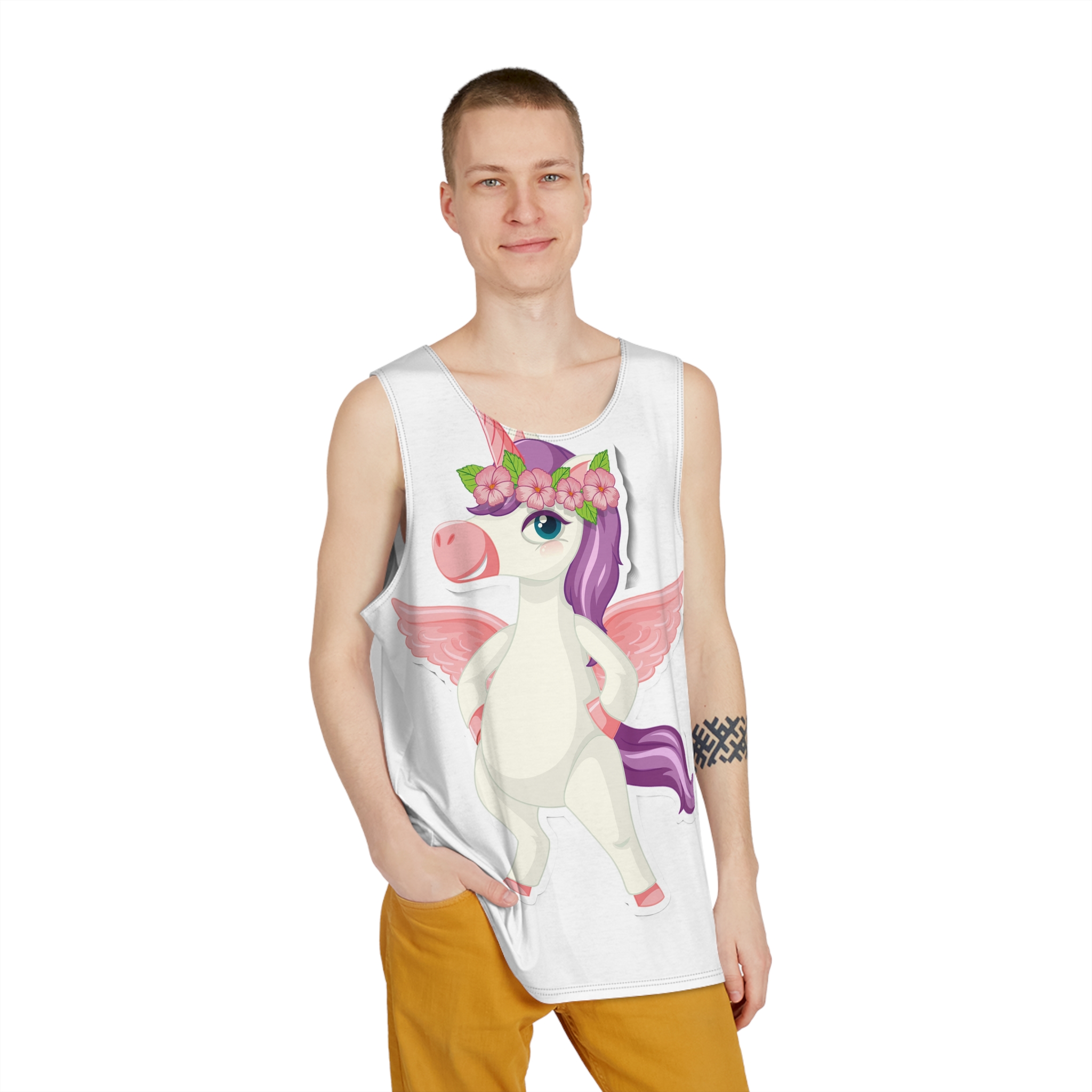 Unicorn V714 Mens Tank Aop - Image 3