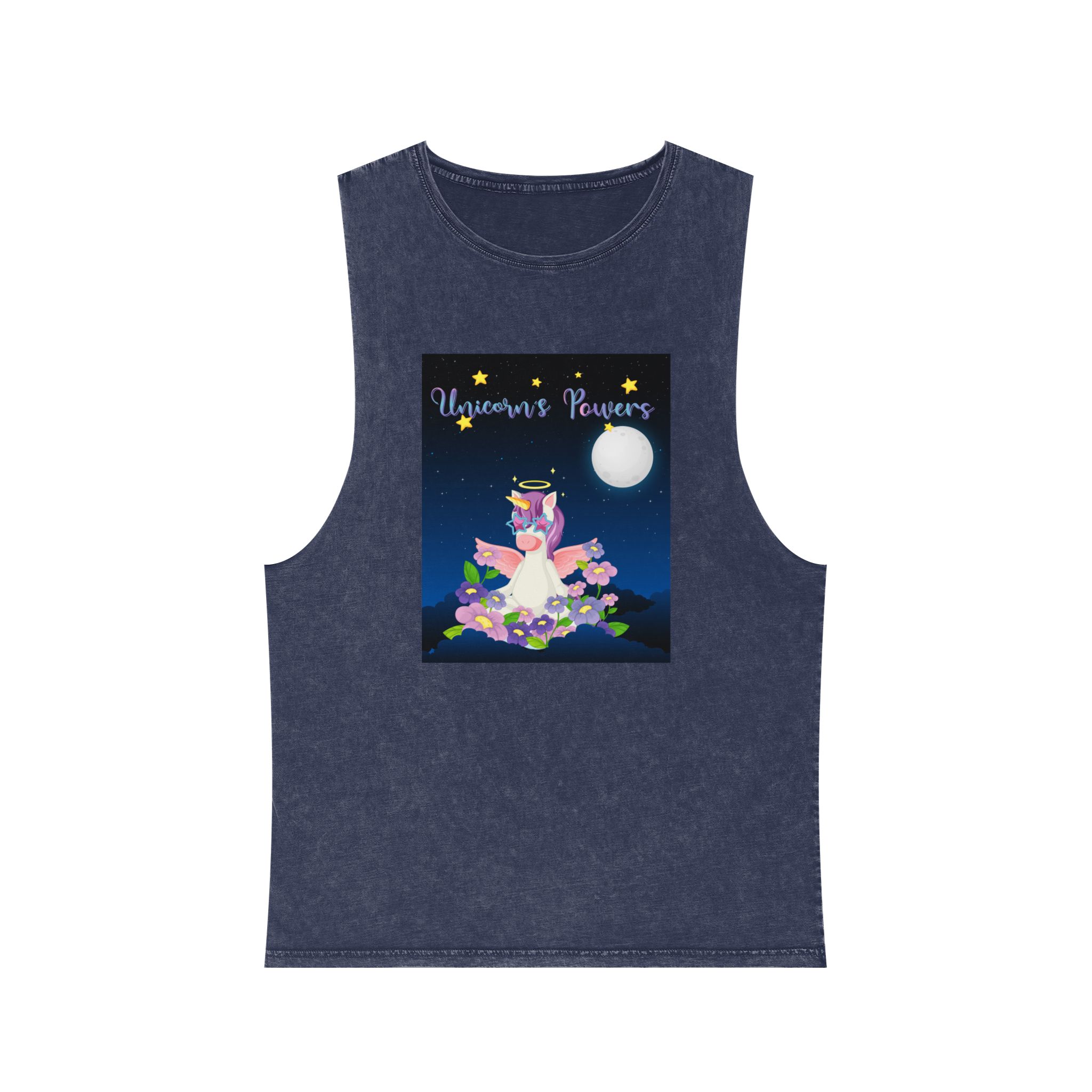Unicorn V468 Unisex Stonewash Tank Top - Image 13