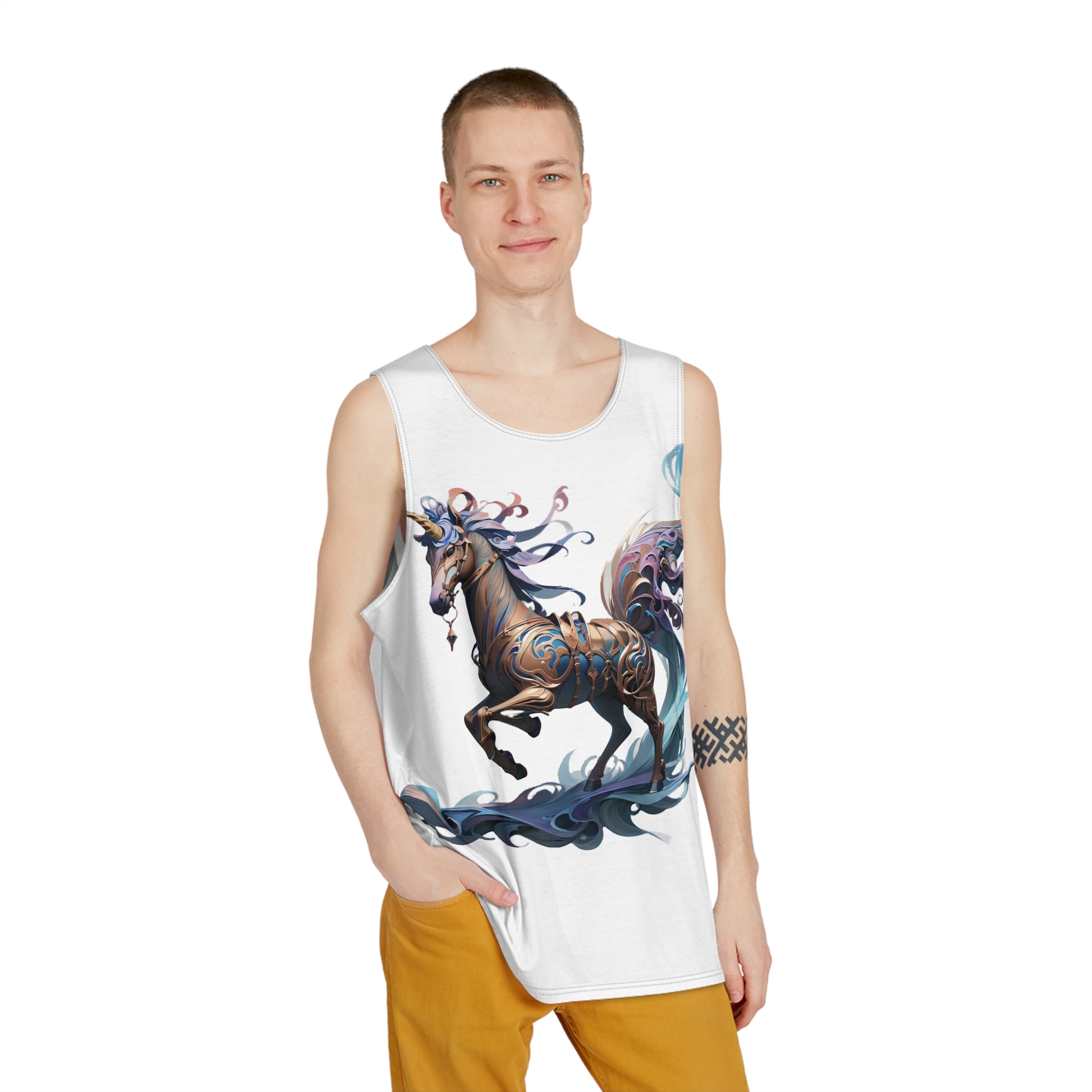 Unicorns 391 Mens Tank Aop - Image 3