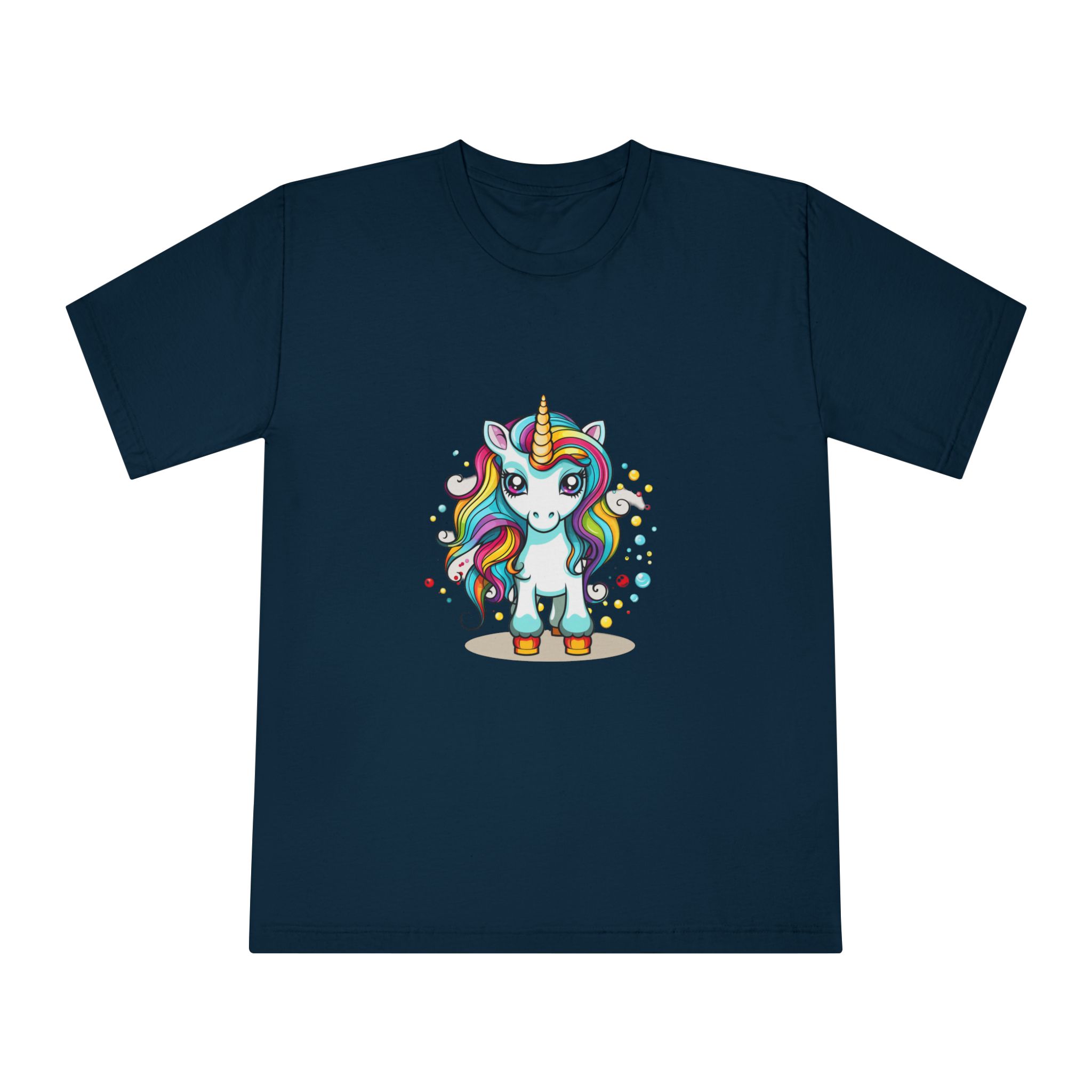 Unicorns 410 Unisex Classic Crewneck T Shirt - Image 17