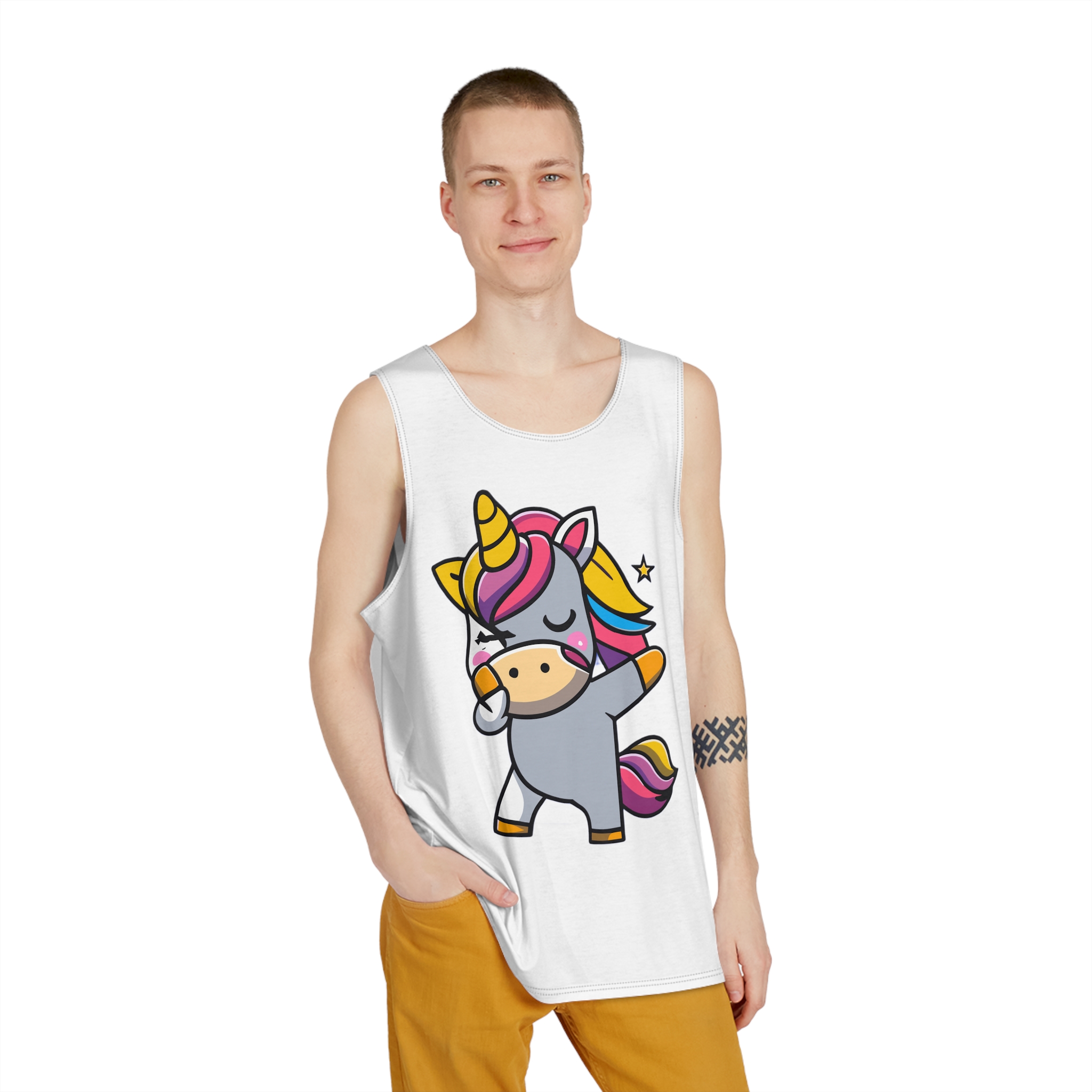 Unicorn V930 Mens Tank Aop - Image 3
