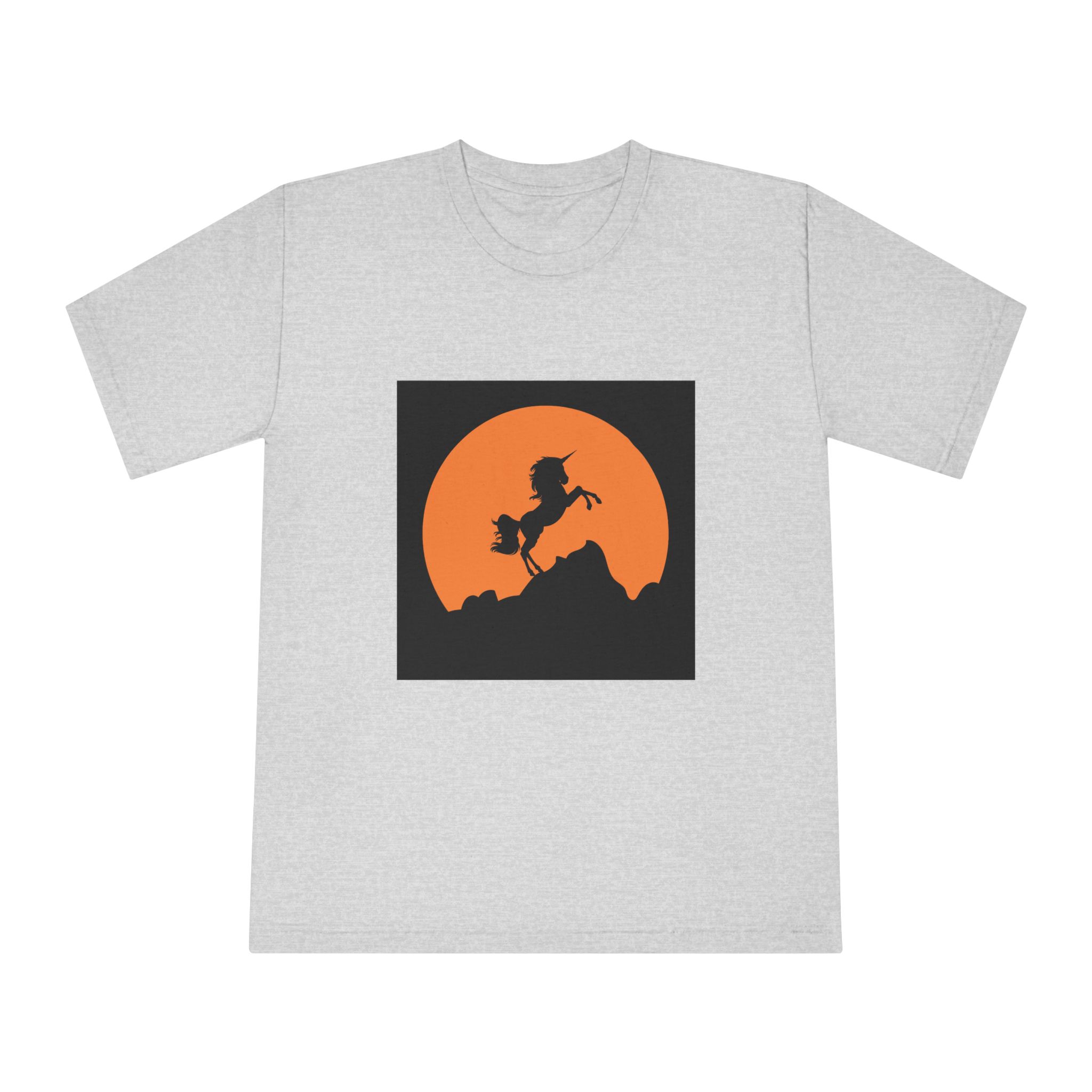 Unicorn Silhouette Unisex Classic Crewneck T Shirt - Image 13