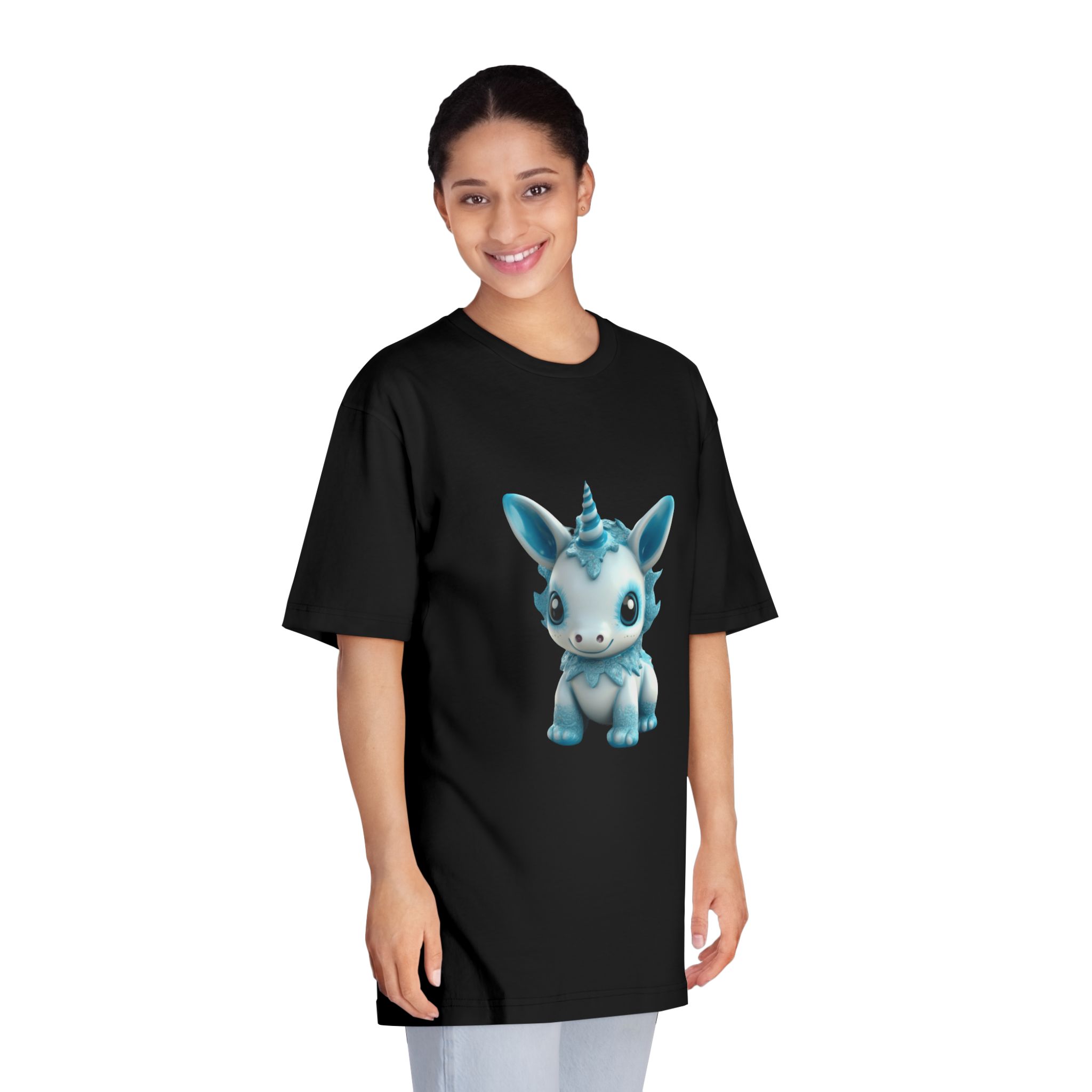 Unicorns 408 Unisex Classic Crewneck T Shirt - Image 7