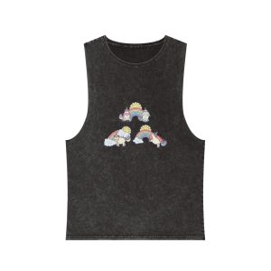 Unicorn V351 Unisex Stonewash Tank Top