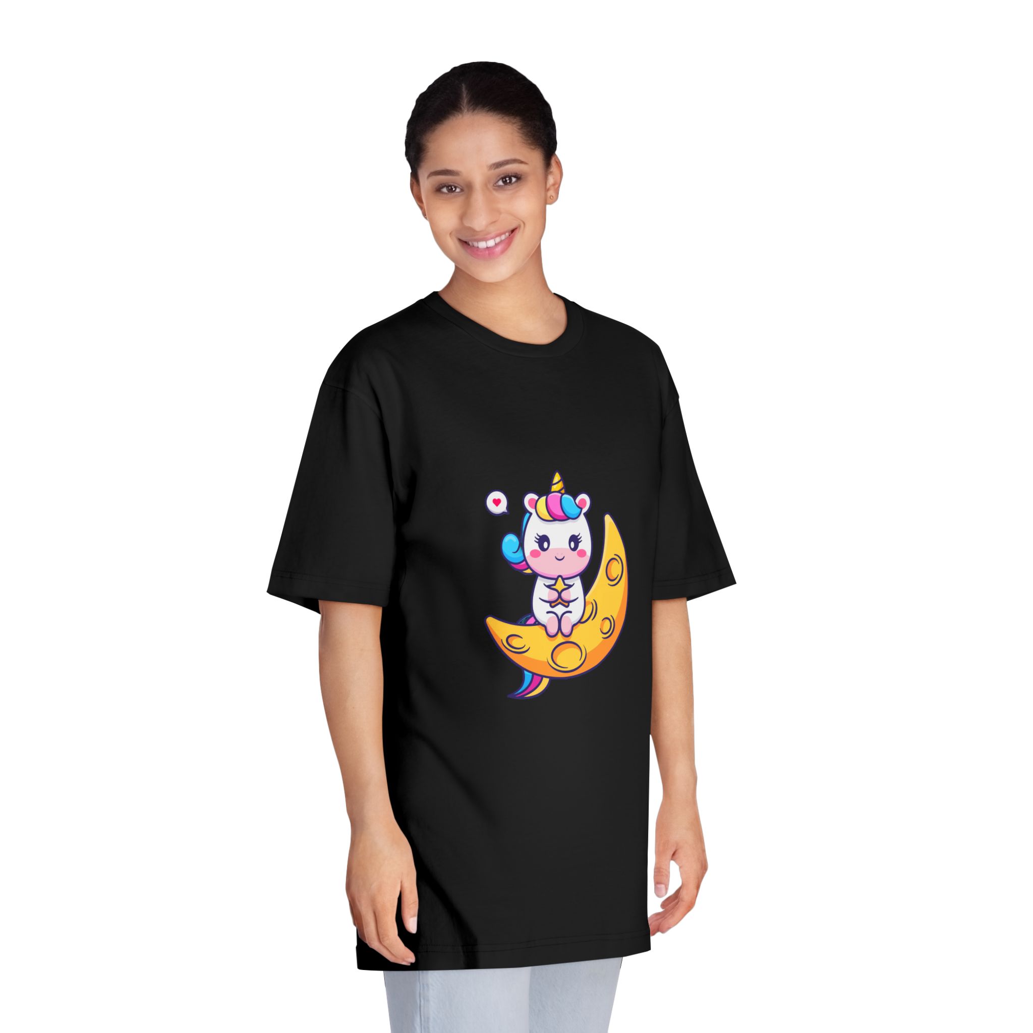 Unicorn V872 Unisex Classic Crewneck T Shirt - Image 7